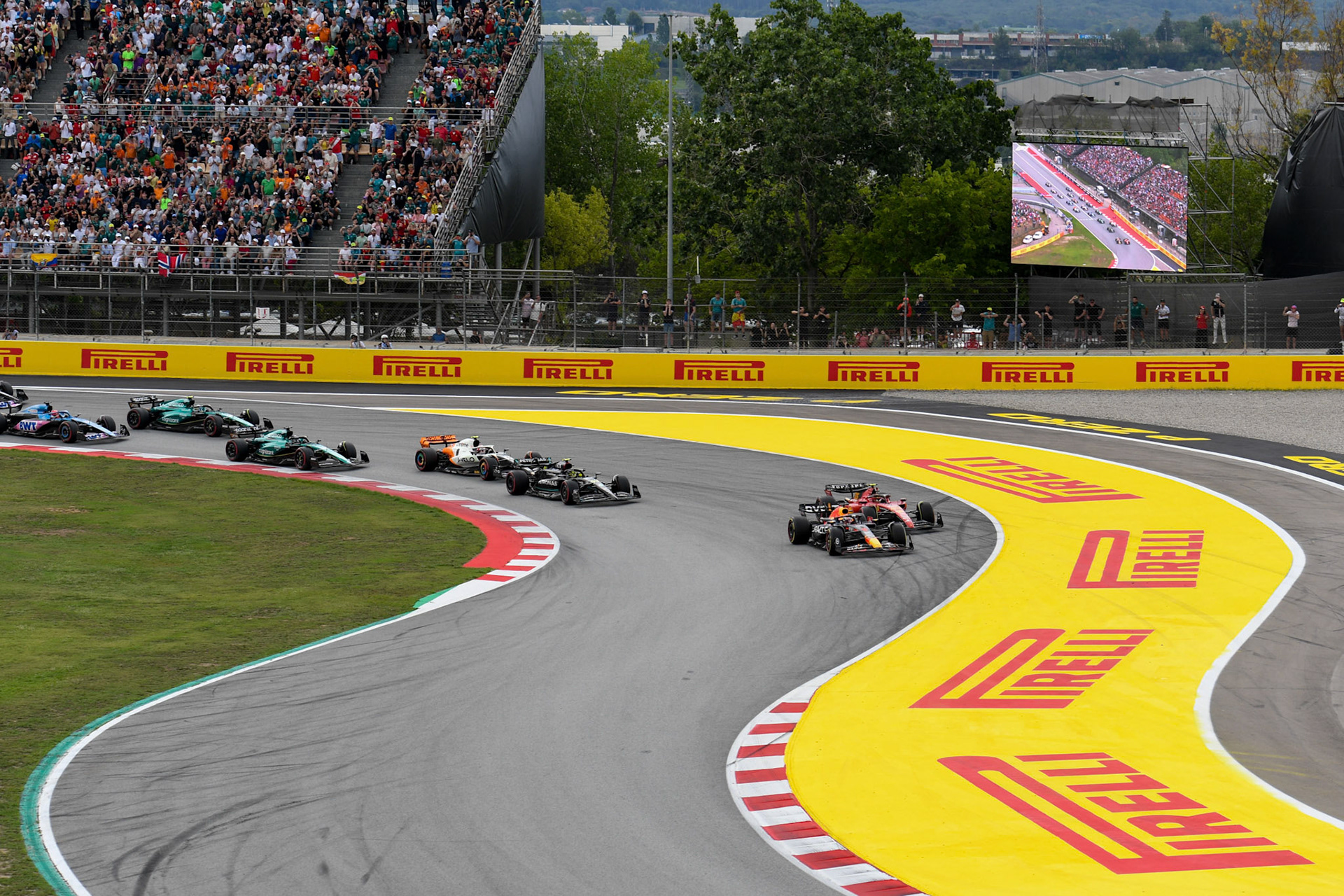 Rennstart; Formel 1 GP Barcelona. Sonntag 04.06.2023