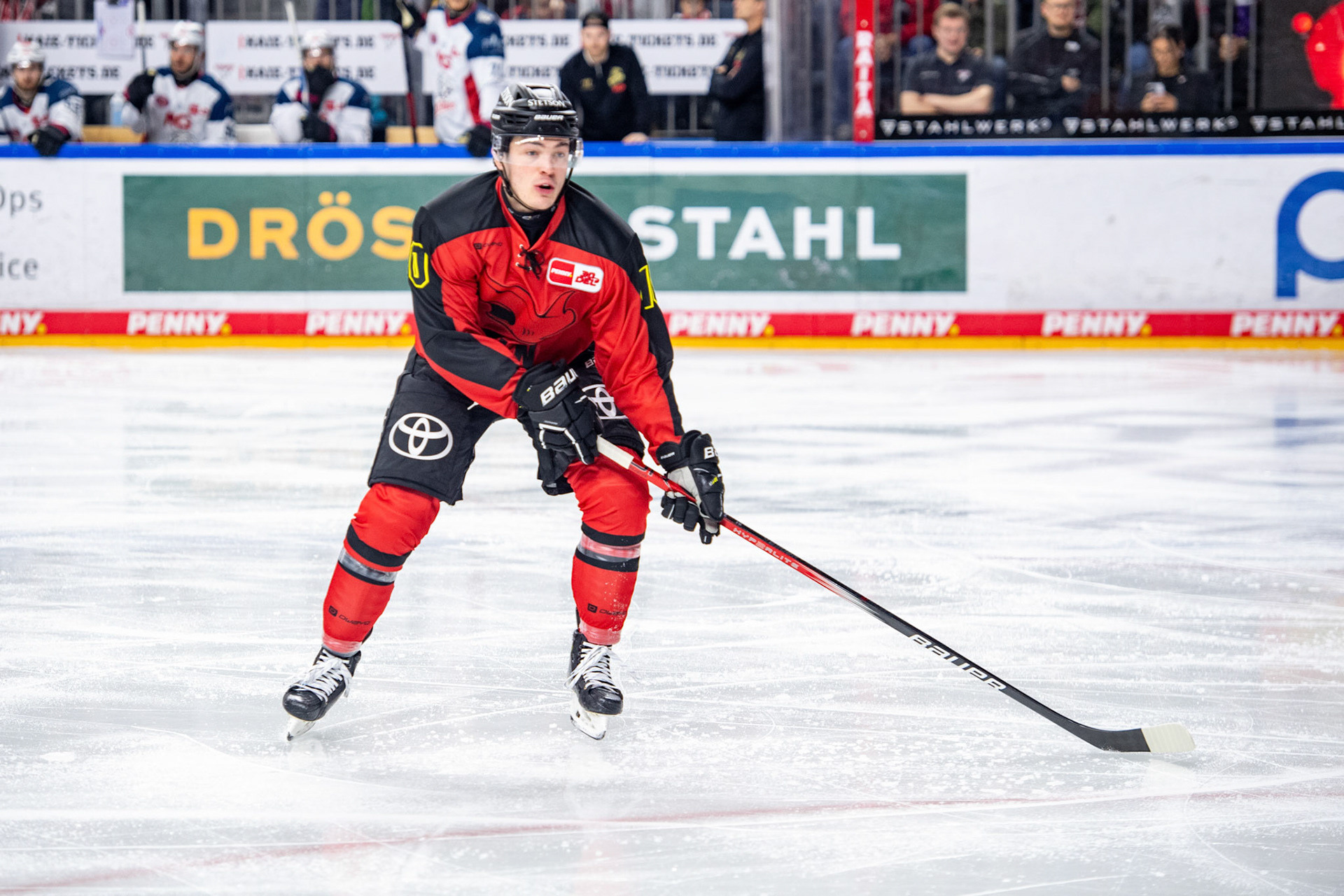 Justin Schuetz; DEL Kölner Haie - Nürnberg Ice Tigers, 17.12.2023