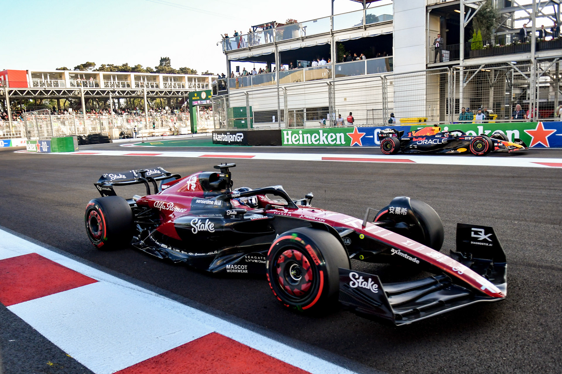 Valtteri Bottas (FIN) Alfa Romeo F1 Team; Formel 1 GP Baku Azerbaijan. Freitag 28.04.2023