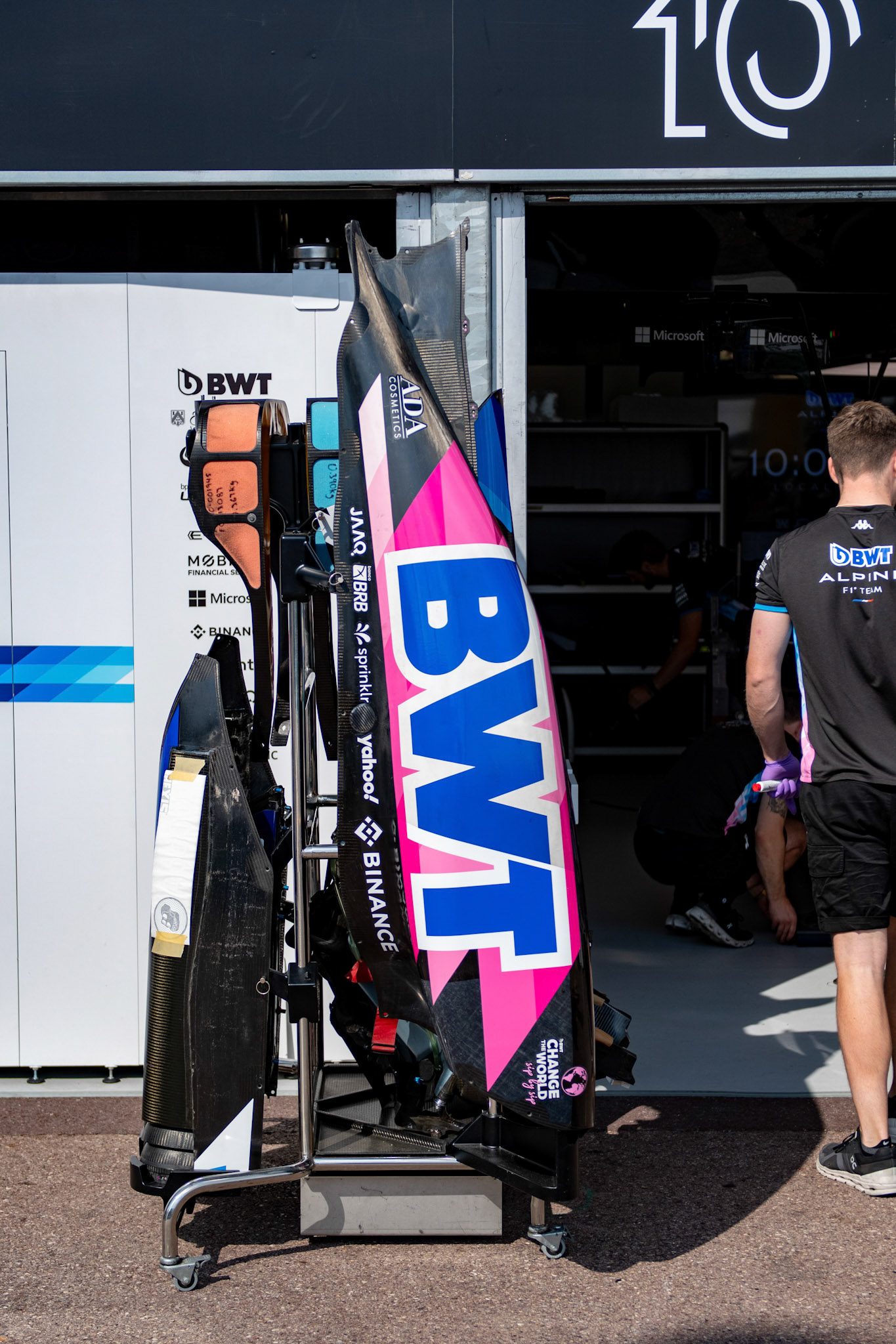 BWT Alpine F1 Team; Formel1 GP Monaco Donnerstag, 23.05.2024
