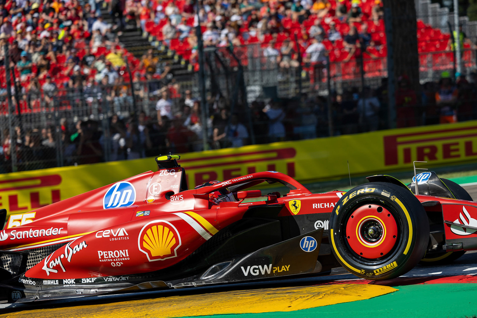 Charles Leclerc #16, Scuderia Ferrari; F1 GP Imola / Italien Samstag, 18.05.2024