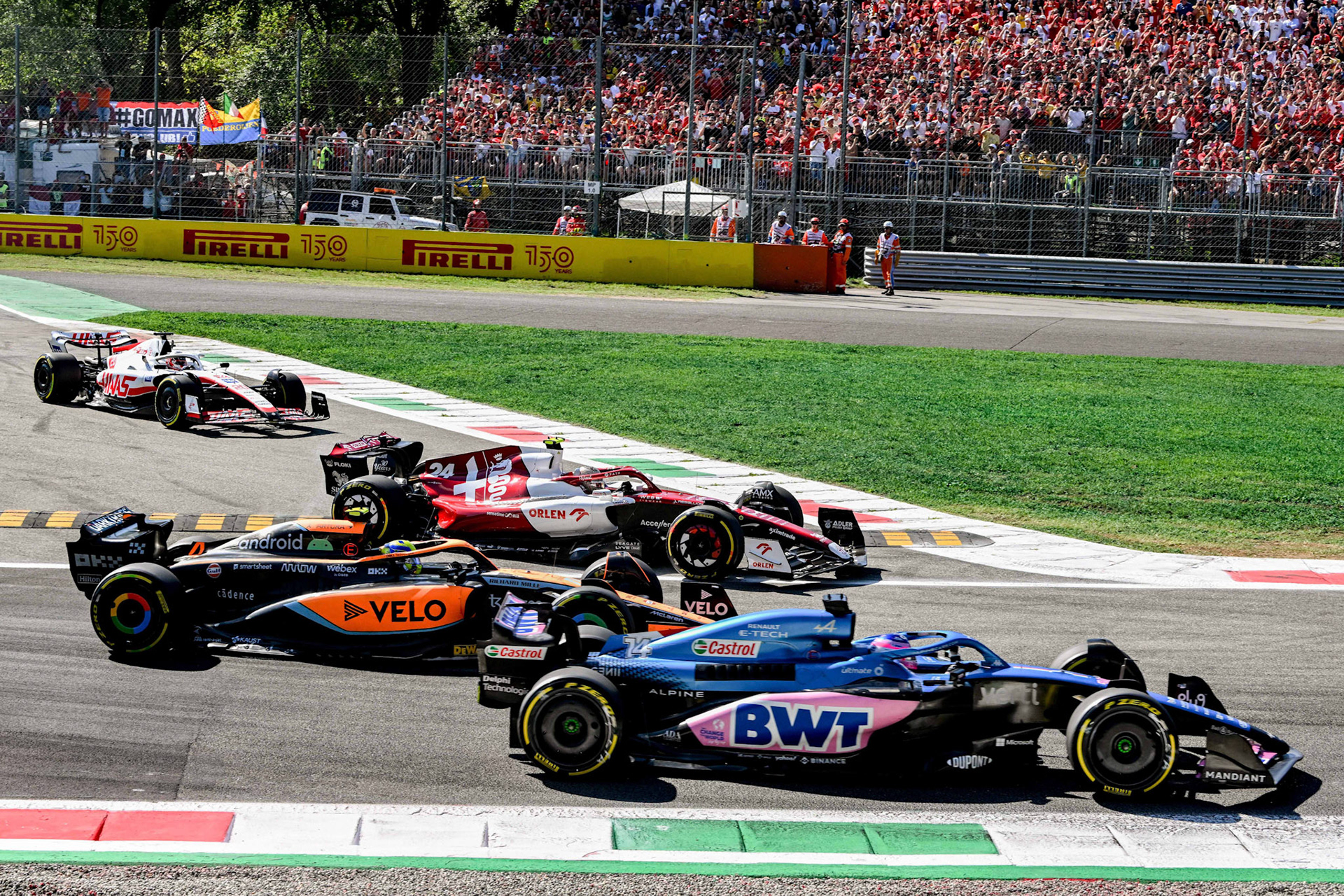 Fernando Alonso (ESP) Alpine F1 Team; Formel 1 GP Italien Monza, Sonntag, 11.09.2022