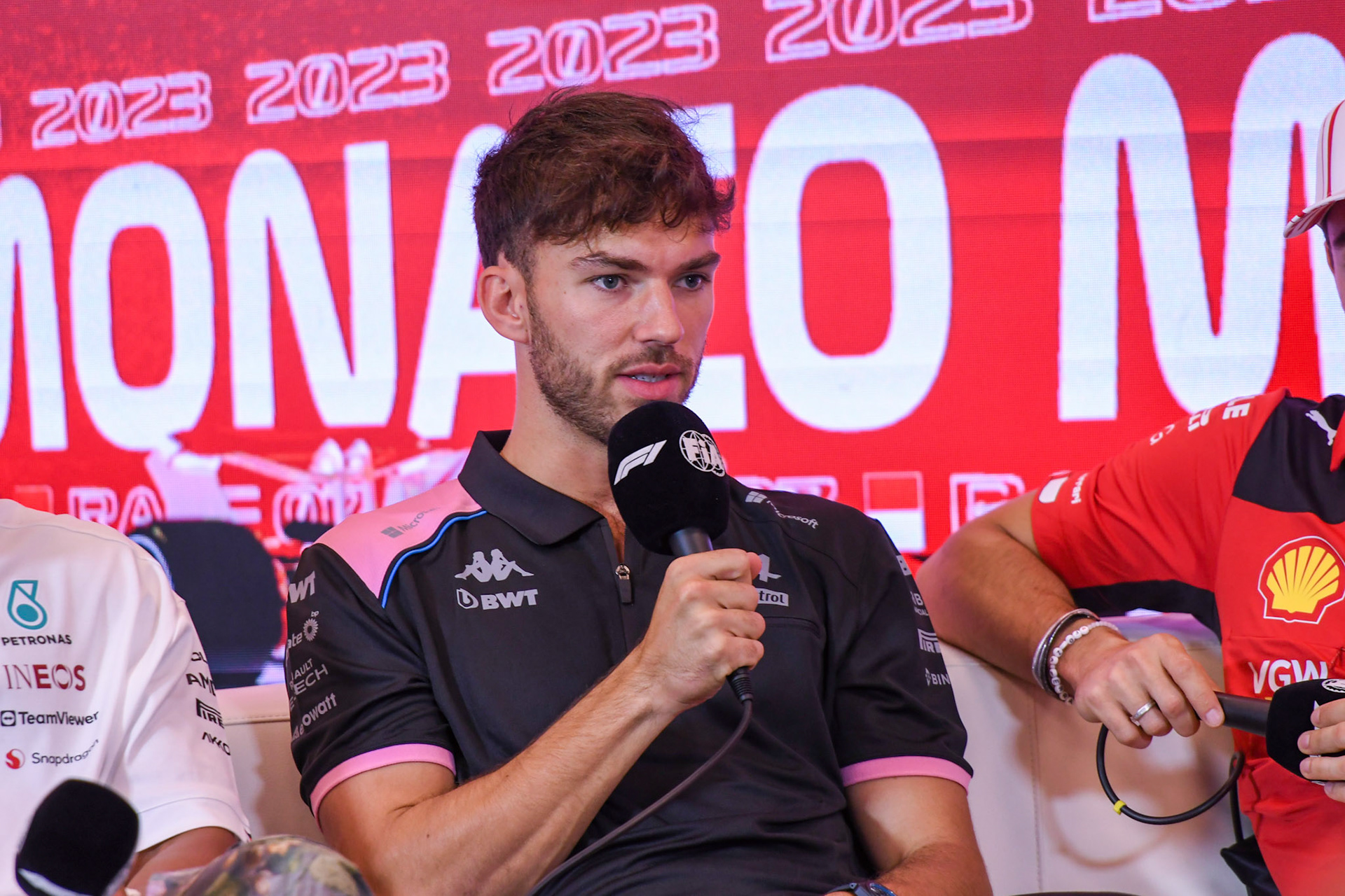 Pierre Gasly (FRA) Alpine F1 Team; Formel 1 GP Monaco. Donnerstag 25.05.2023