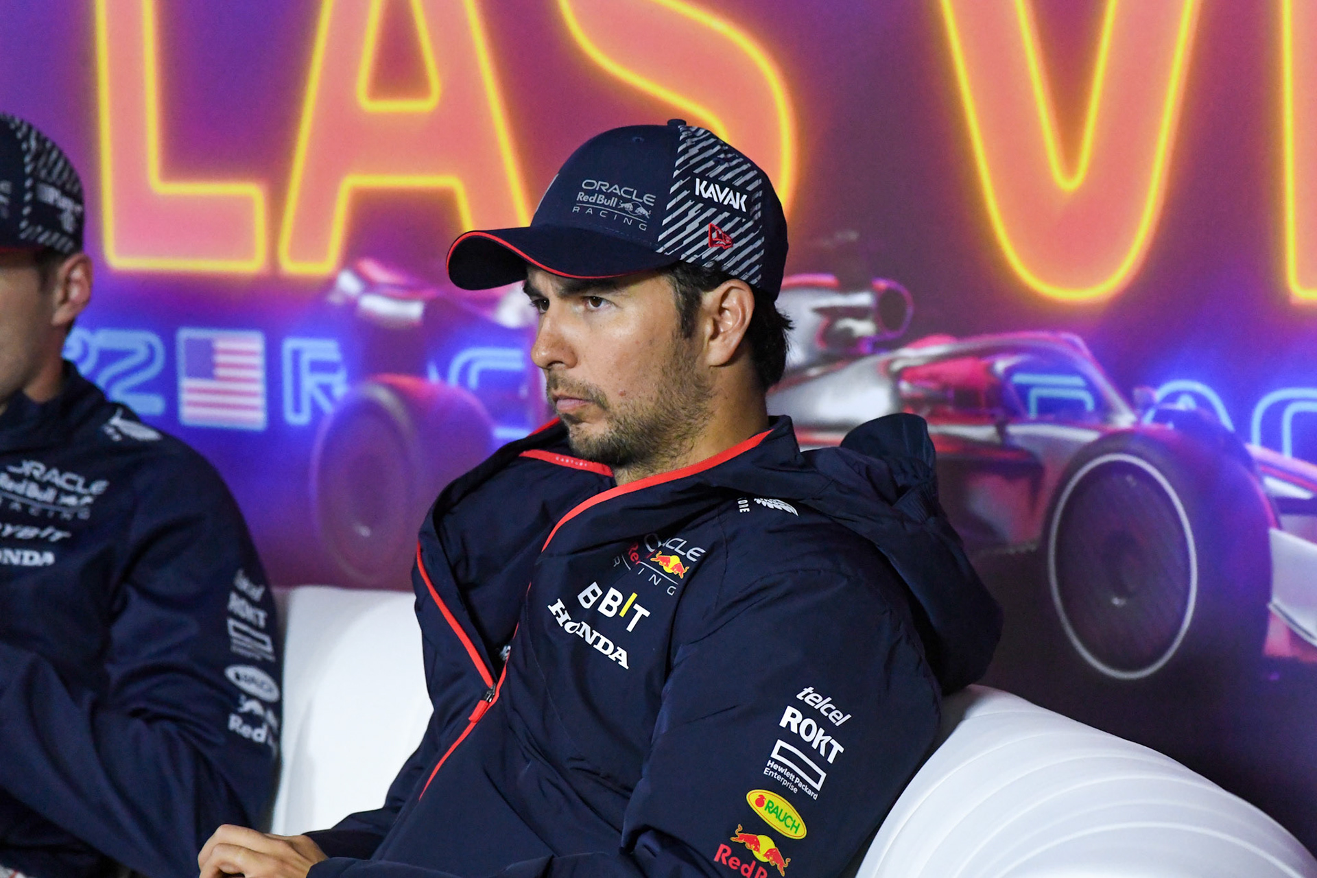 Sergio Perez (MEX) Red Bull Racing; Formel 1 GP USA Las Vegas. Sonntag 19.11.2023