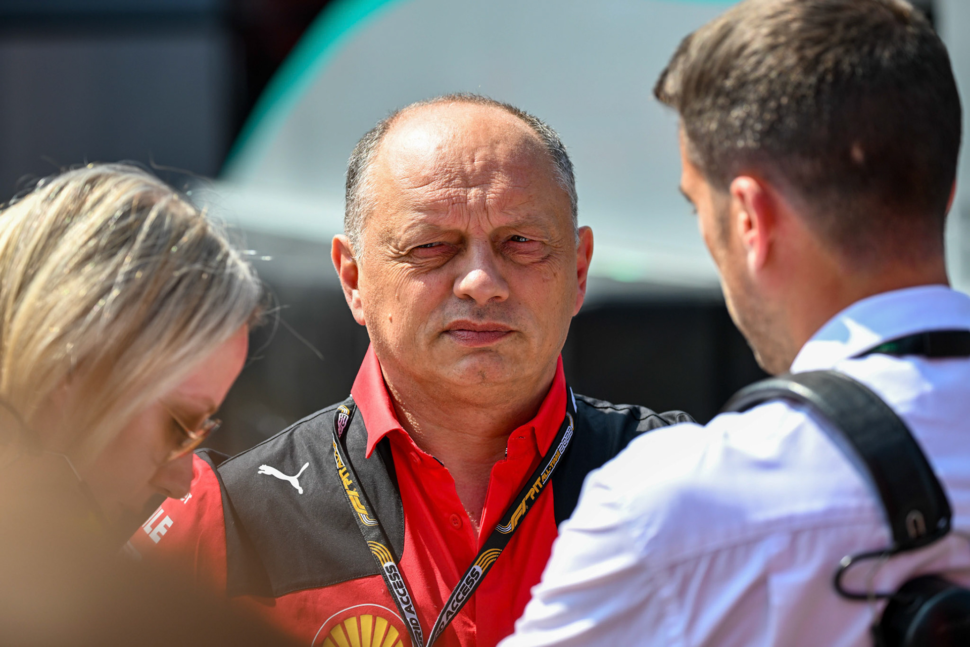 Frederic Vasseur Scuderia Ferrari; Formel 1 GP Austria / Österreich. Freitag, 30.06.2023