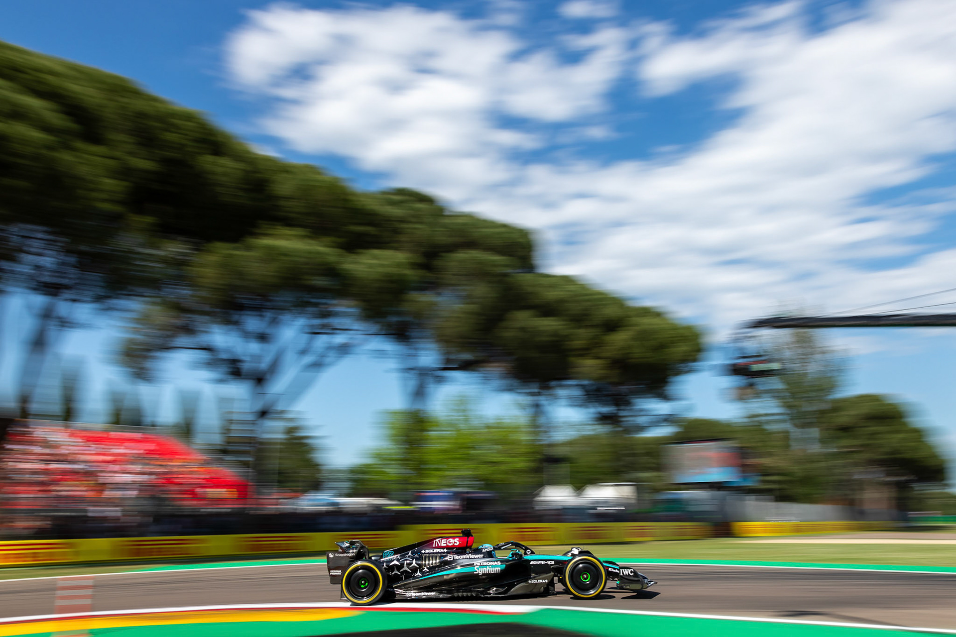 George Russell #63, Mercedes-AMG Petronas F1 Team; F1 GP Imola / Italien Samstag, 18.05.2024