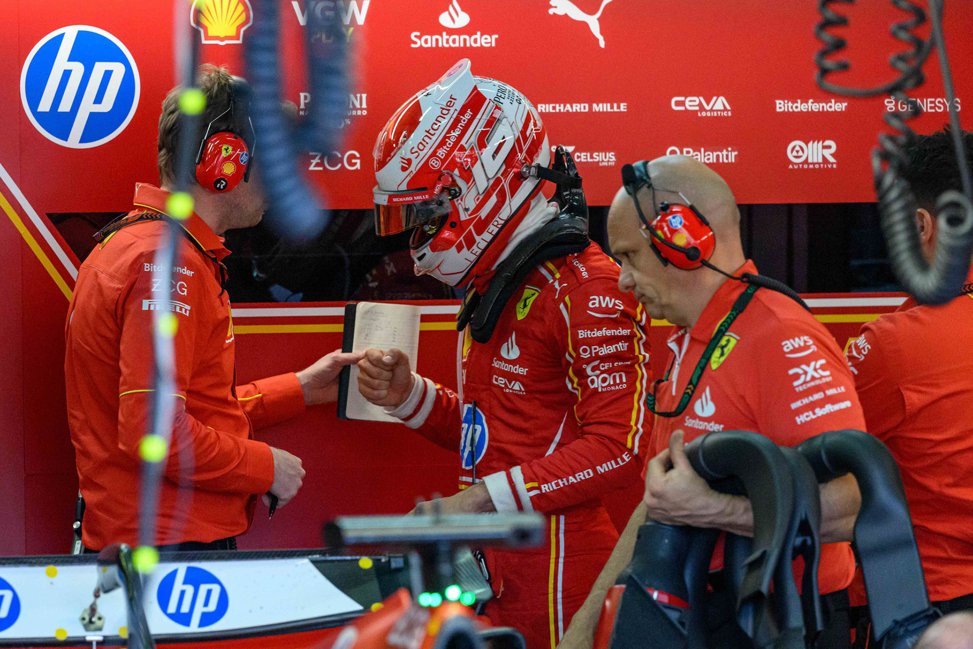 Charles Leclerc #16, Scuderia Ferrari; F1 GP Imola / Italien Freitag, 17.05.2024