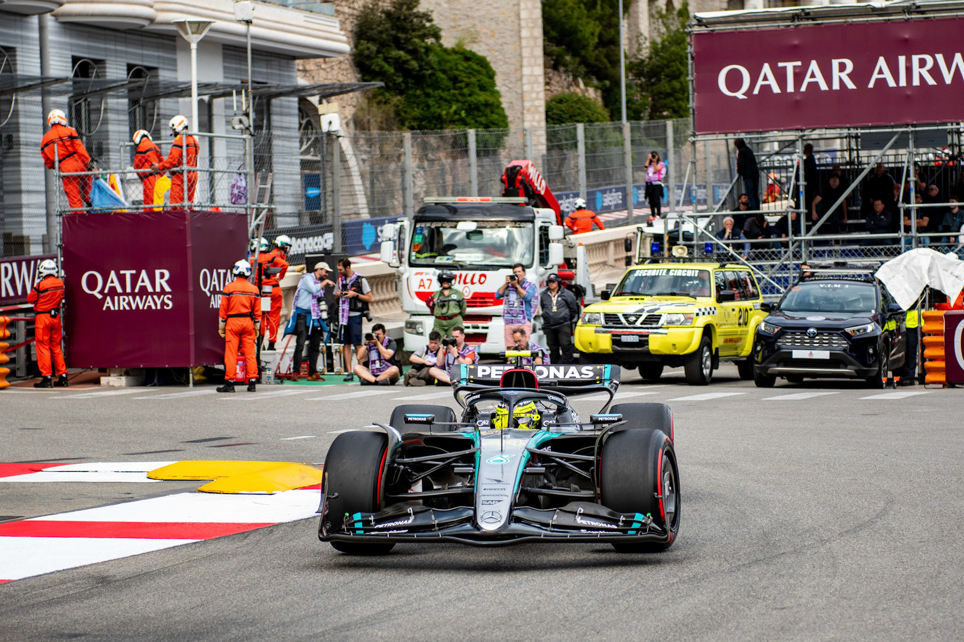 Lewis Hamilton #44, Mercedes-AMG Petronas F1 Team; Formel1 GP Monaco Freitag, 24.05.2024