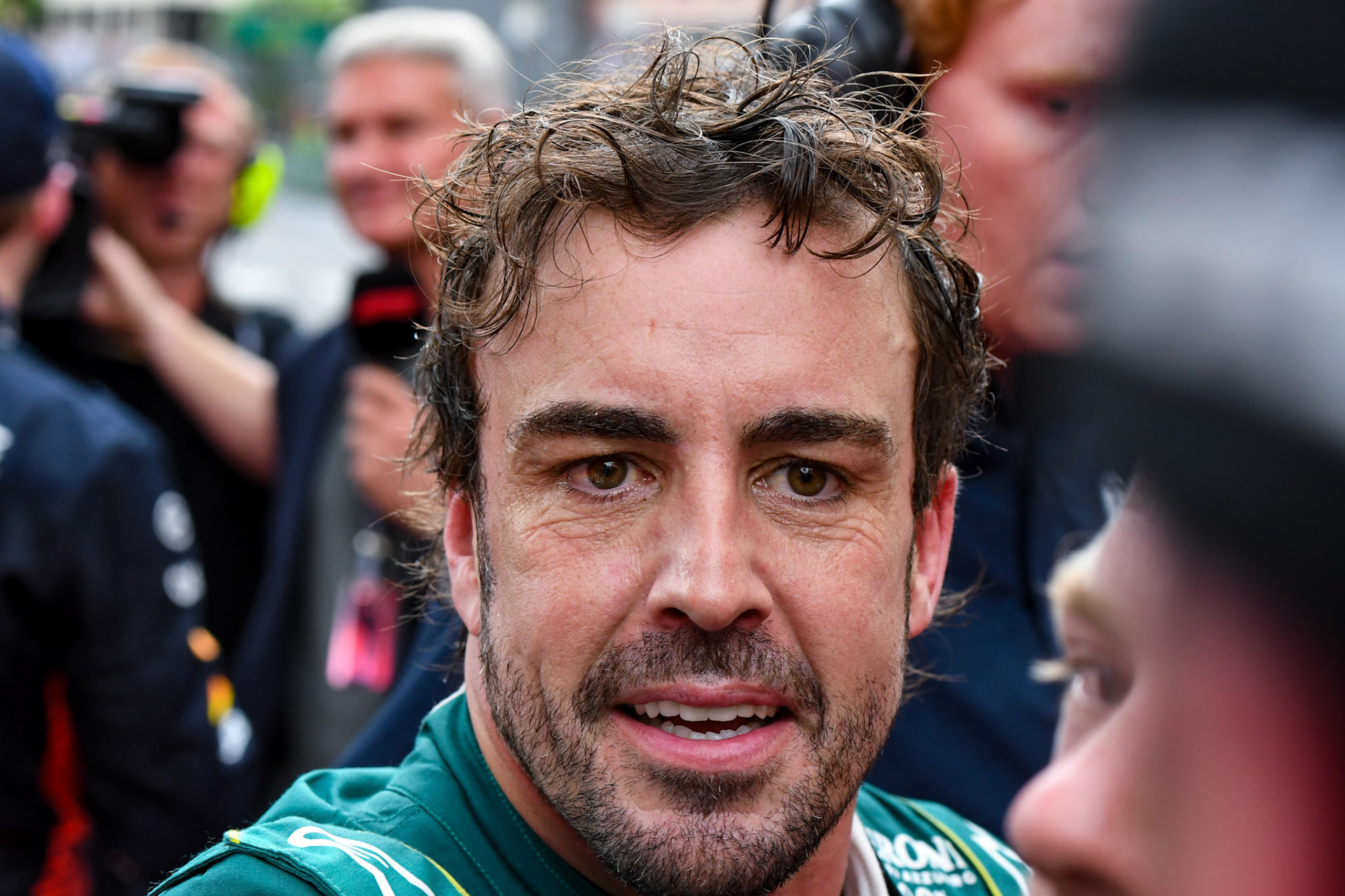 Fernando Alonso (ESP) Aston Martin Formula One Team; Formel 1 GP Monaco. Sonntag 28.05.2023