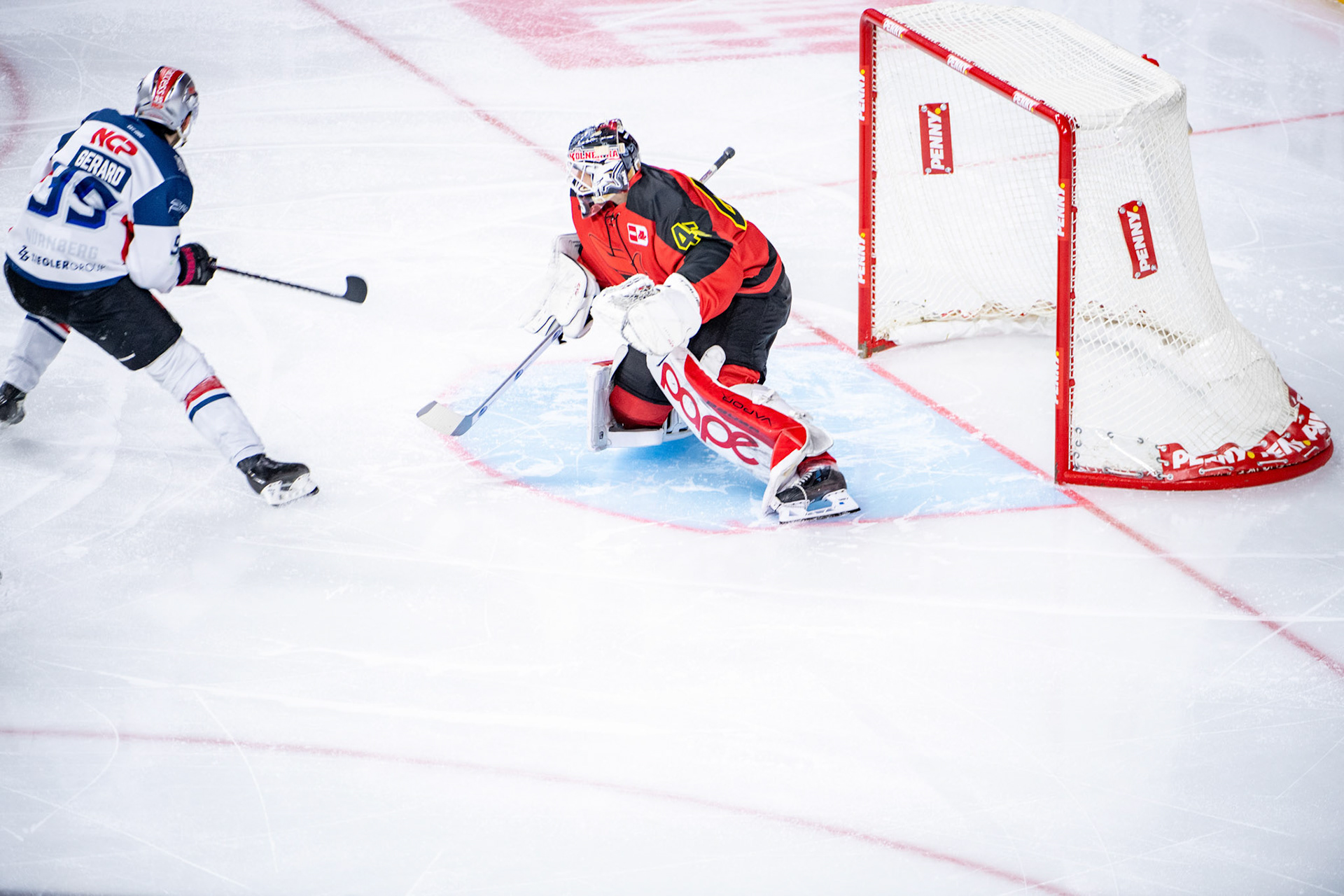 Tobias Ancicka; DEL Kölner Haie - Nürnberg Ice Tigers, 17.12.2023