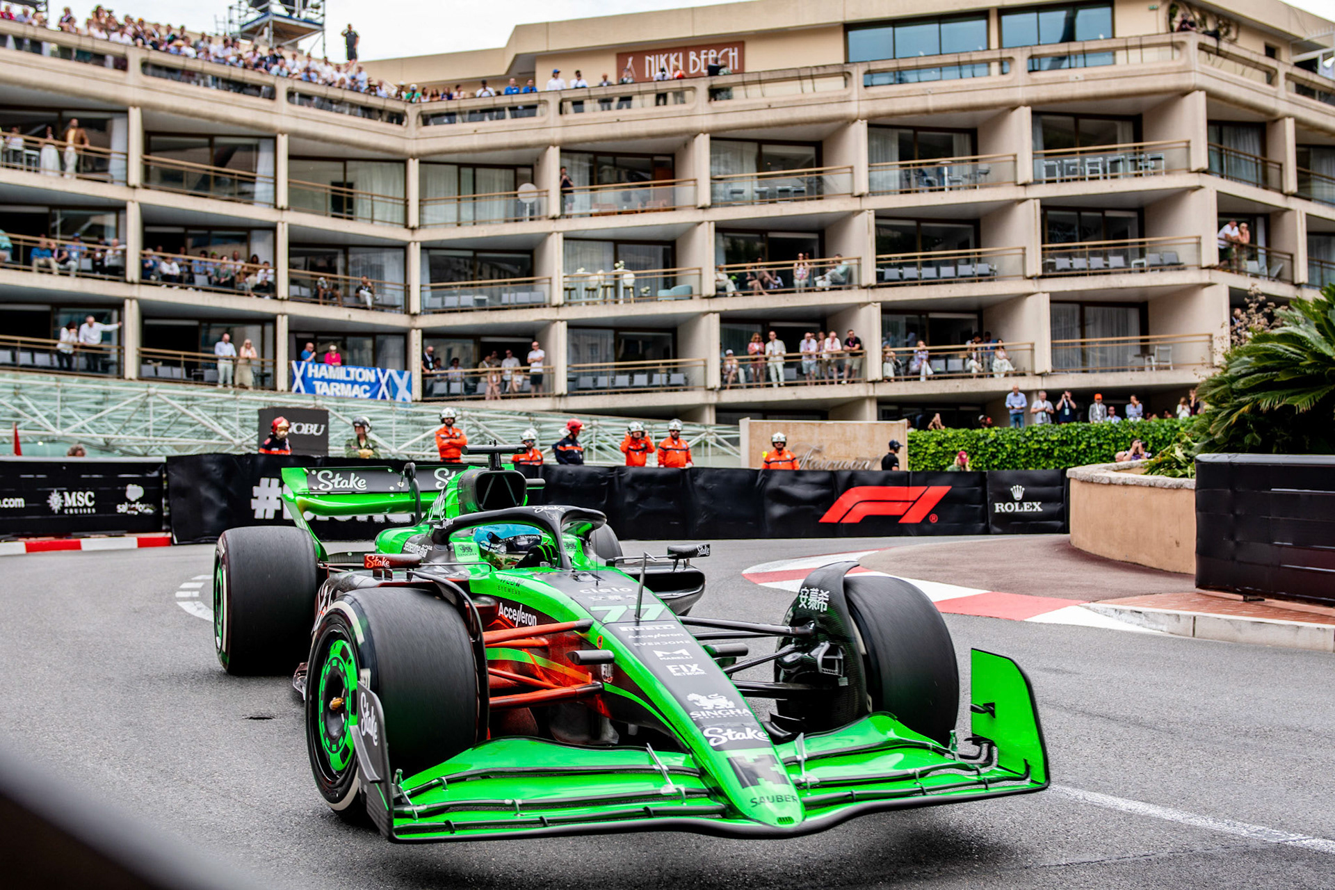 Valtteri Bottas #77, Stake F1 Team Kick Sauber; Formel1 GP Monaco Freitag, 24.05.2024