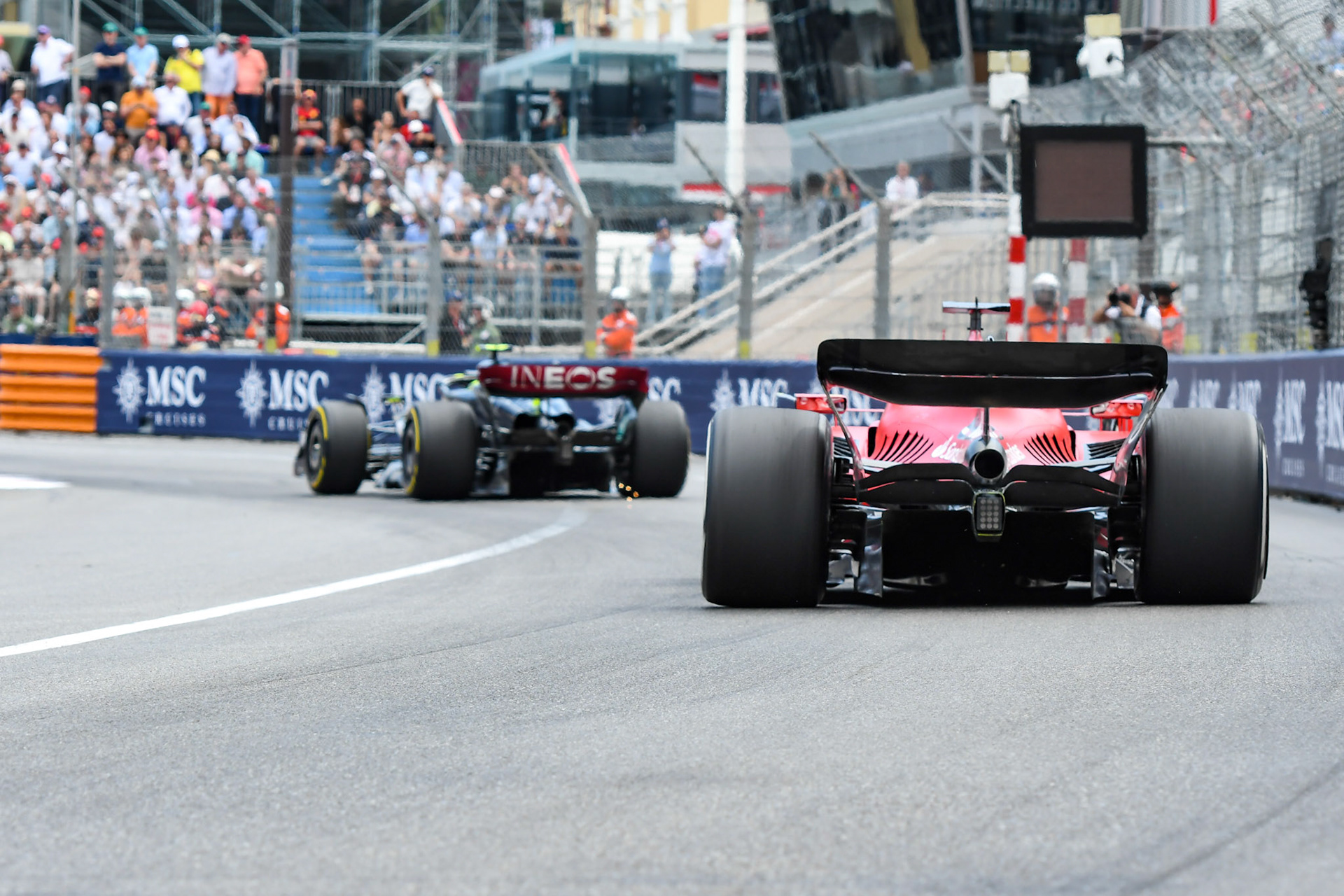 Charles Leclerc (MCO) Scuderia Ferrari; Formel 1 GP Monaco. Sonntag 28.05.2023