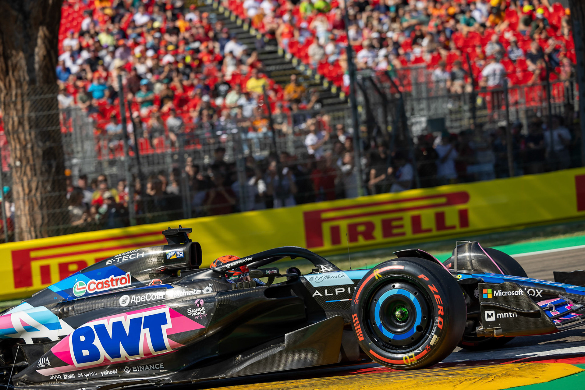 Esteban Ocon #31, BWT Alpine F1 Team; F1 GP Imola / Italien Samstag, 18.05.2024
