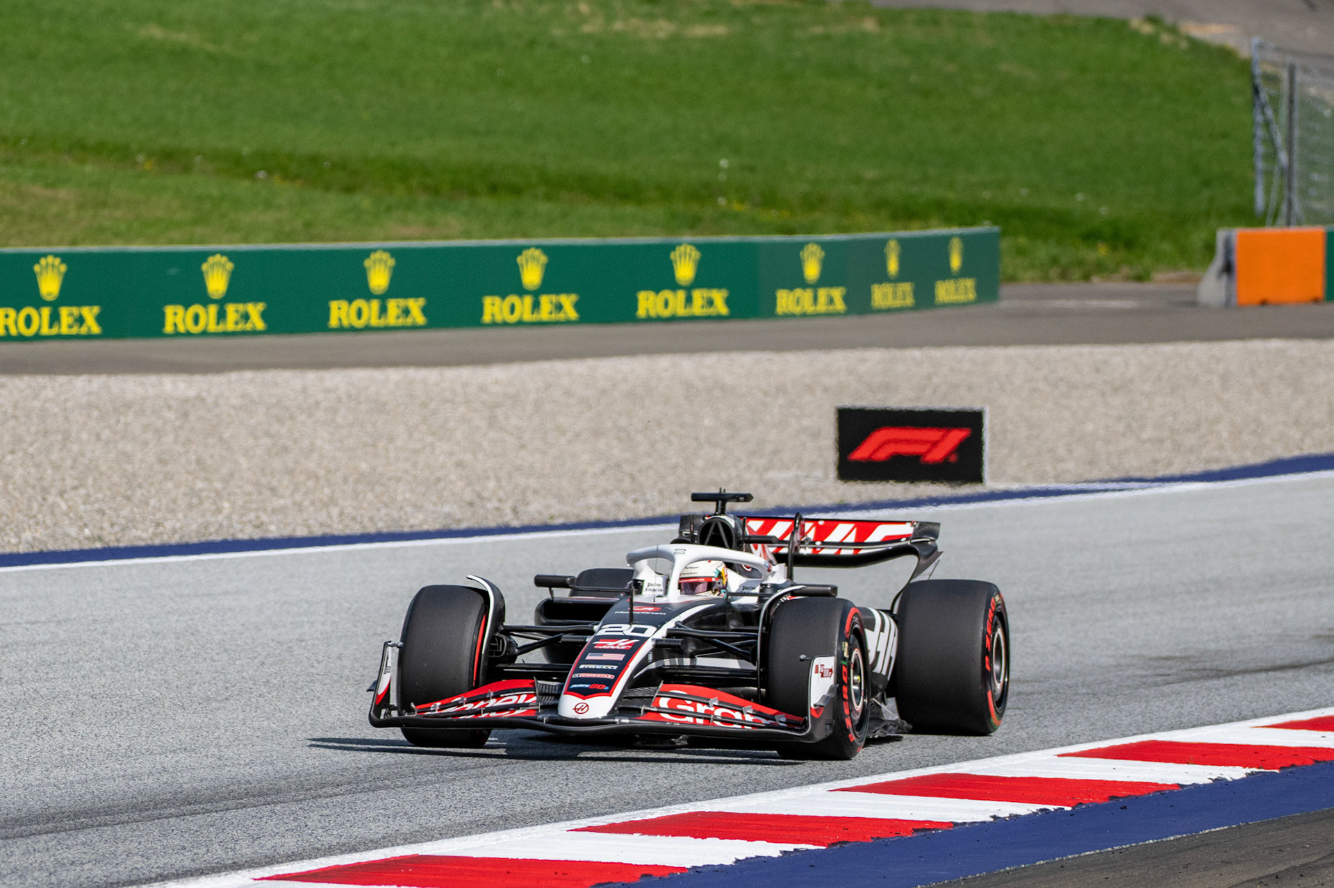 Kevin Magnussen #20, MoneyGram Haas F1 Team;Formel 1 GP Austria / Österreich. Samstag, 29.06.2024