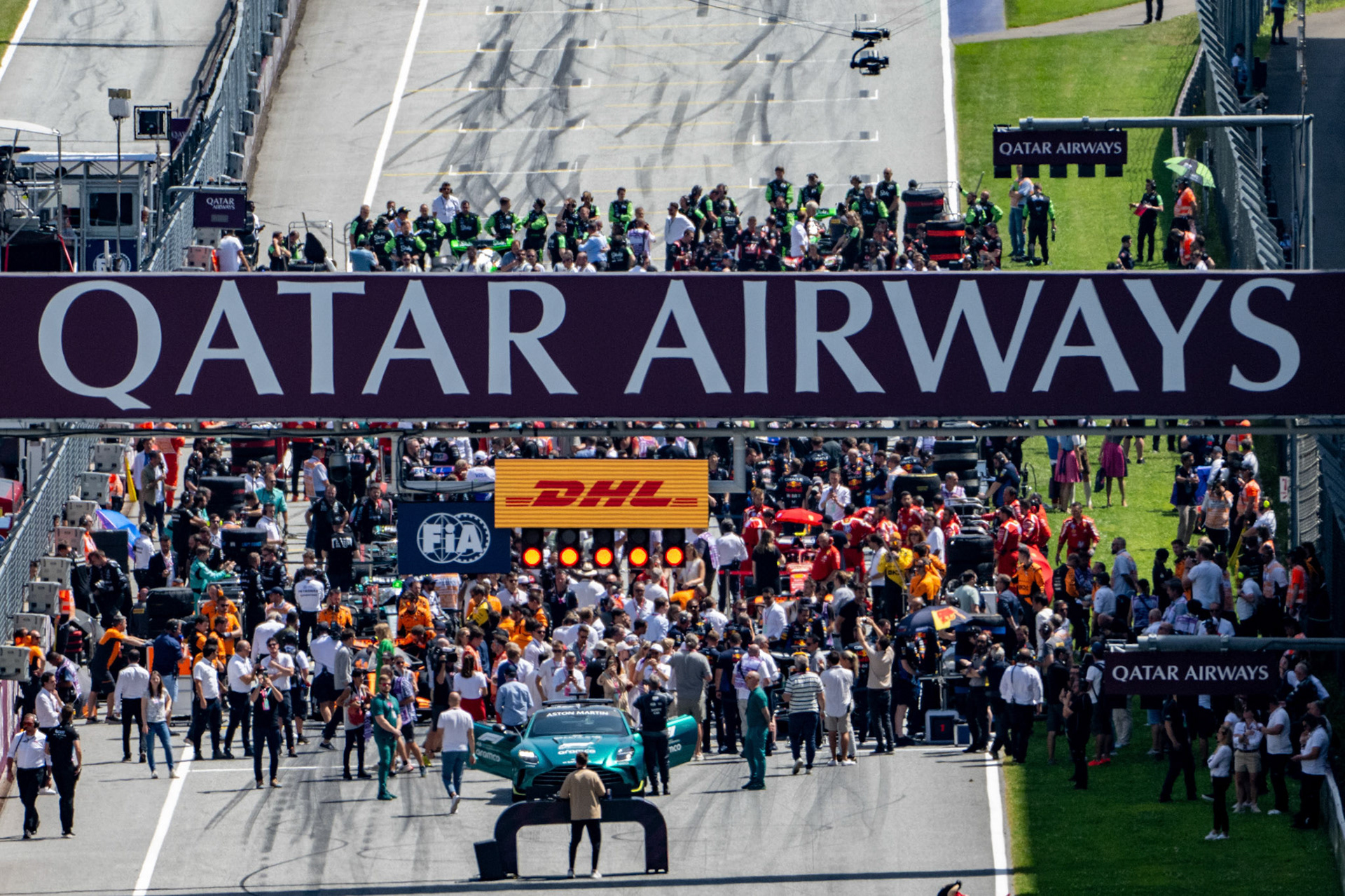Grid;Formel 1 GP Austria / Österreich. Samstag, 29.06.2024