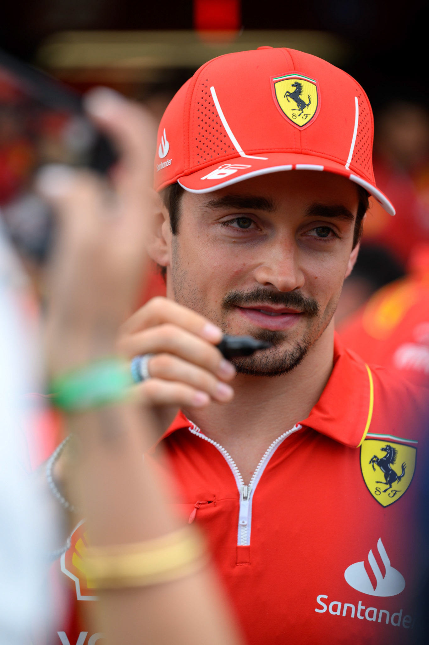 Charles Leclerc #16, Scuderia Ferrari; F1 GP Imola / Italien Donnerstag, 16.05.2024