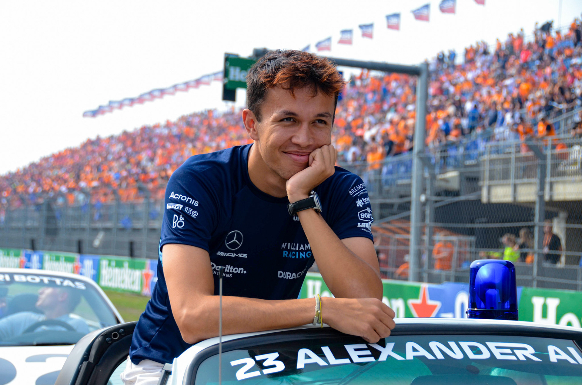 Alexander Albon (THA) Williams Racing; Formel 1 GP Holland Zandvoort, Sonntag, 04.09.2022