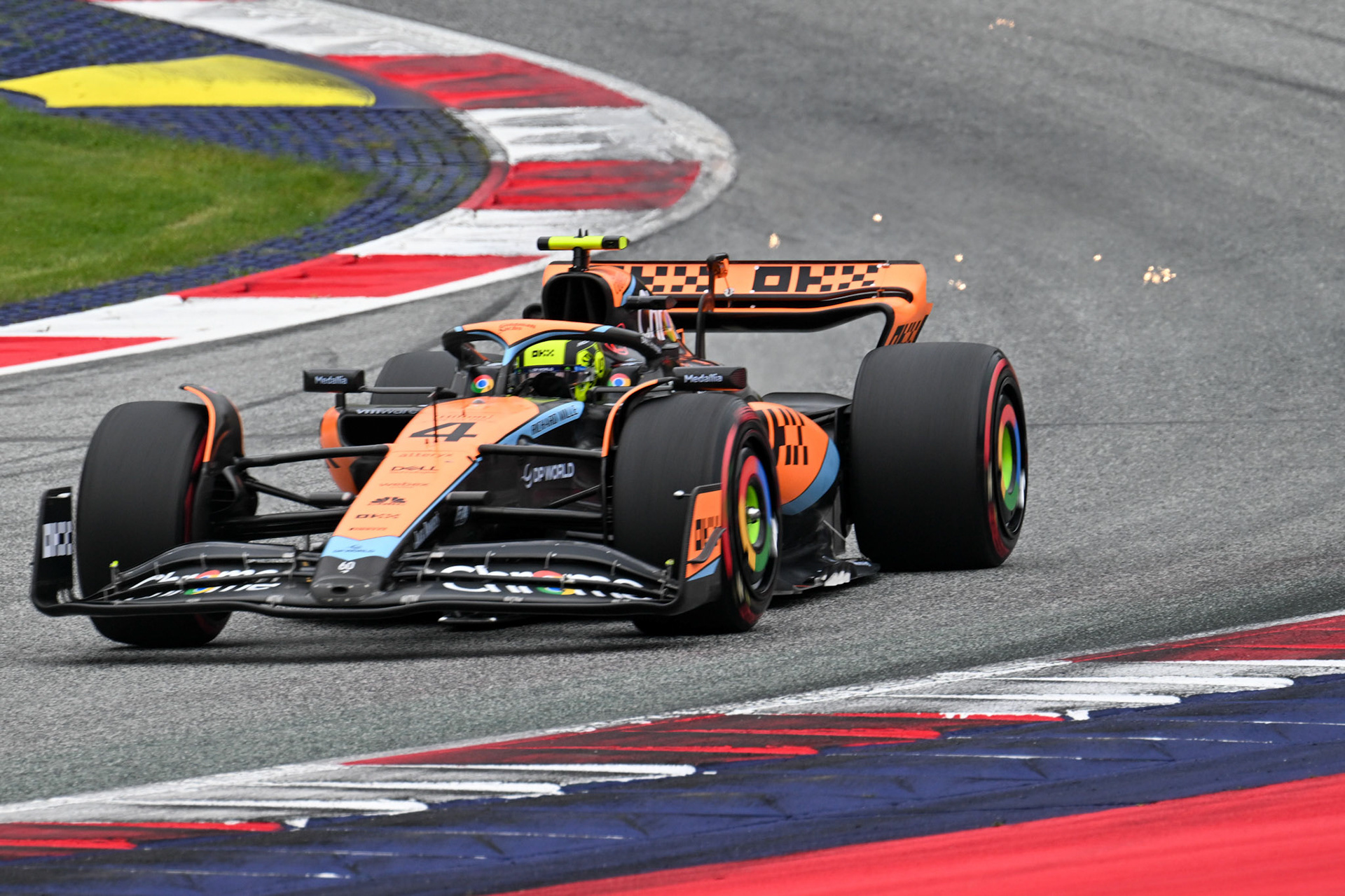 Lando Norris (GBR) McLaren F1 Team; Formel 1 GP Austria / Österreich. Samstag, 01.07.2023