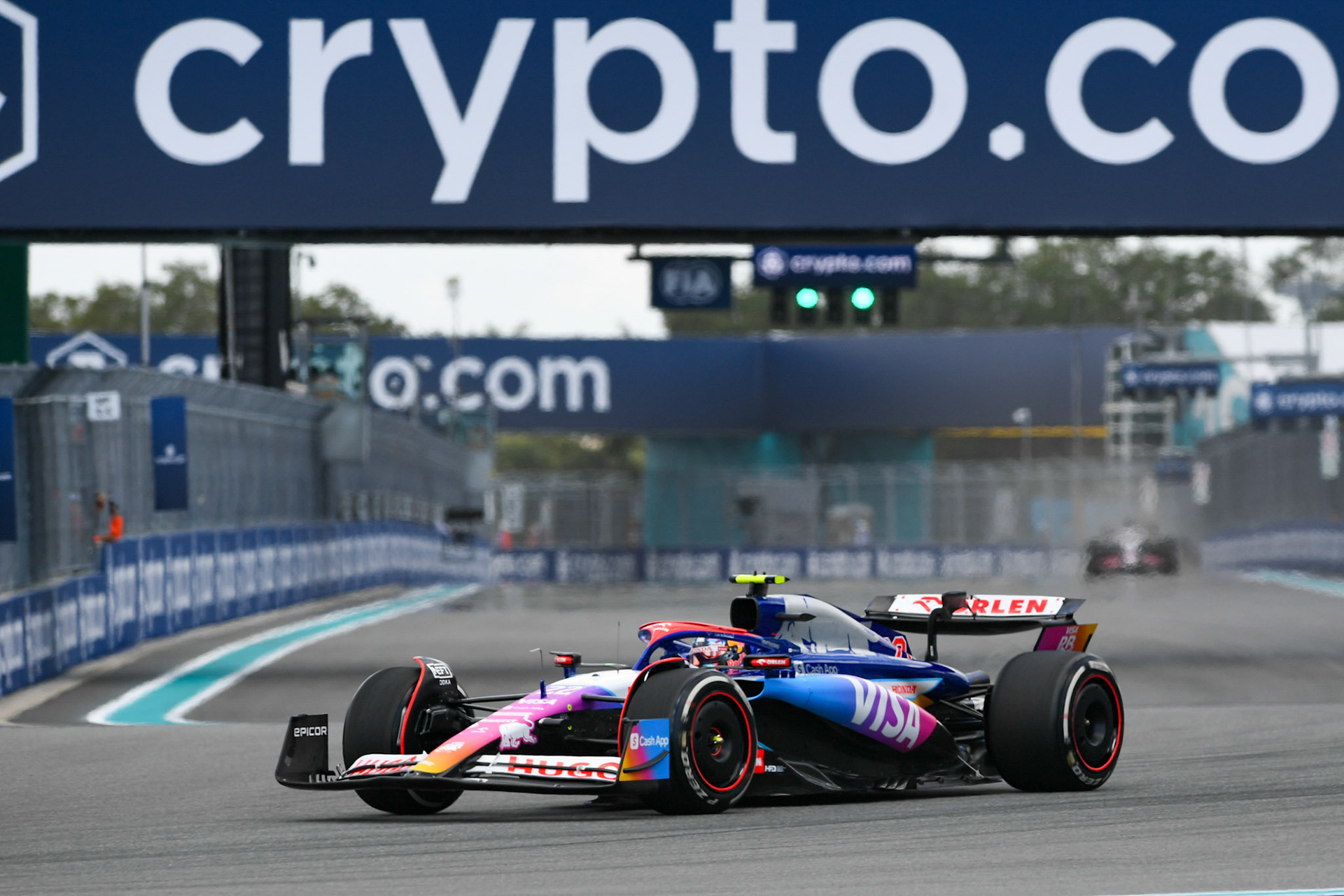 Yuki Tsunoda #22, Visa Cash App RB Formula One Team; Formel 1 GP Miami / USA. 04.05.2024