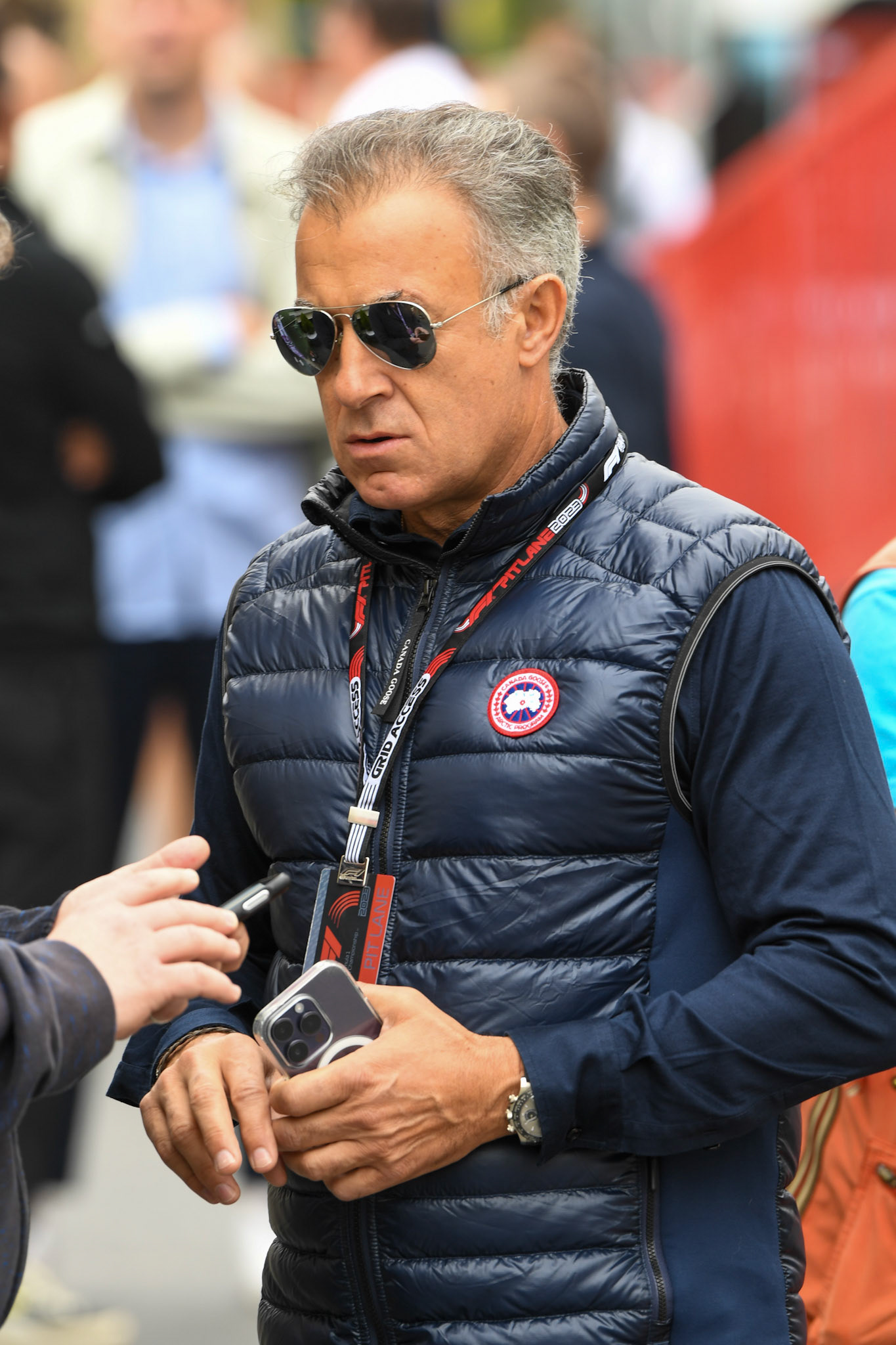 Jean Alesi; Formel 1 GP Baku Azerbaijan. Freitag 28.04.2023