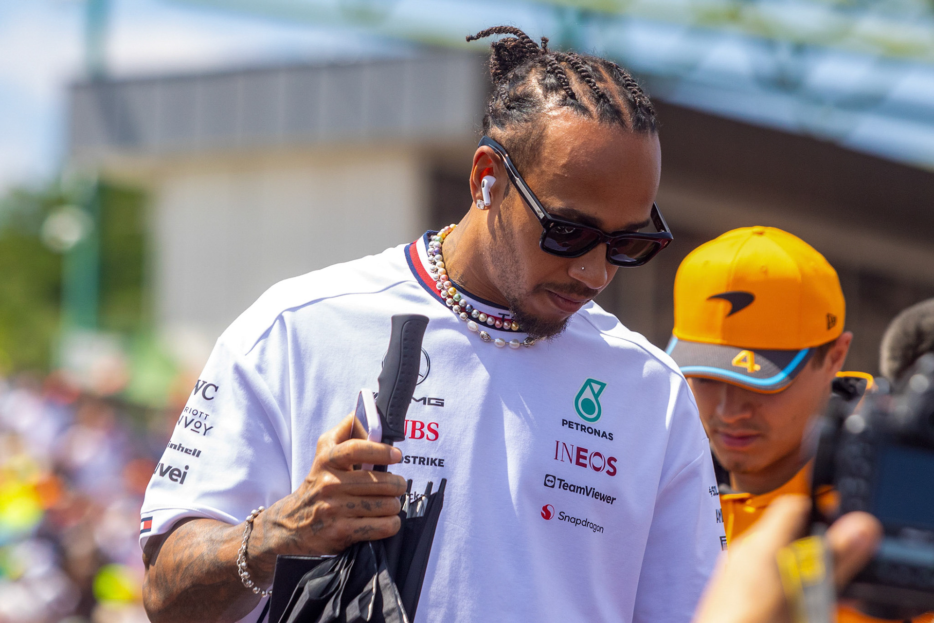 Lewis Hamilton (GBR) Mercedes AMG F1 Team; Formel 1 GP Budapest / Ungarn. Sonntag, 23.07.2023