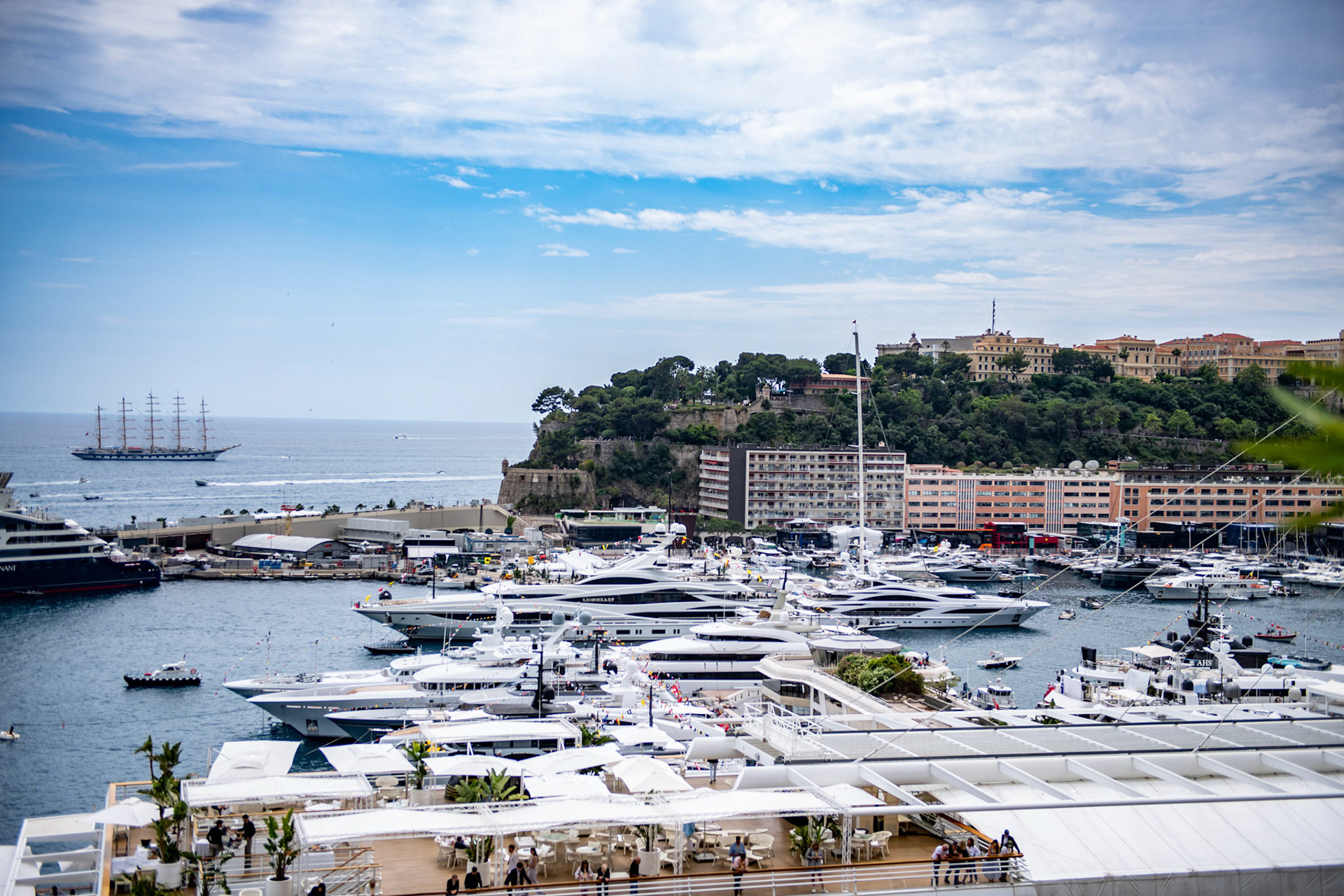 Der Hafen in Monaco; Formel1 GP Monaco Freitag, 24.05.2024