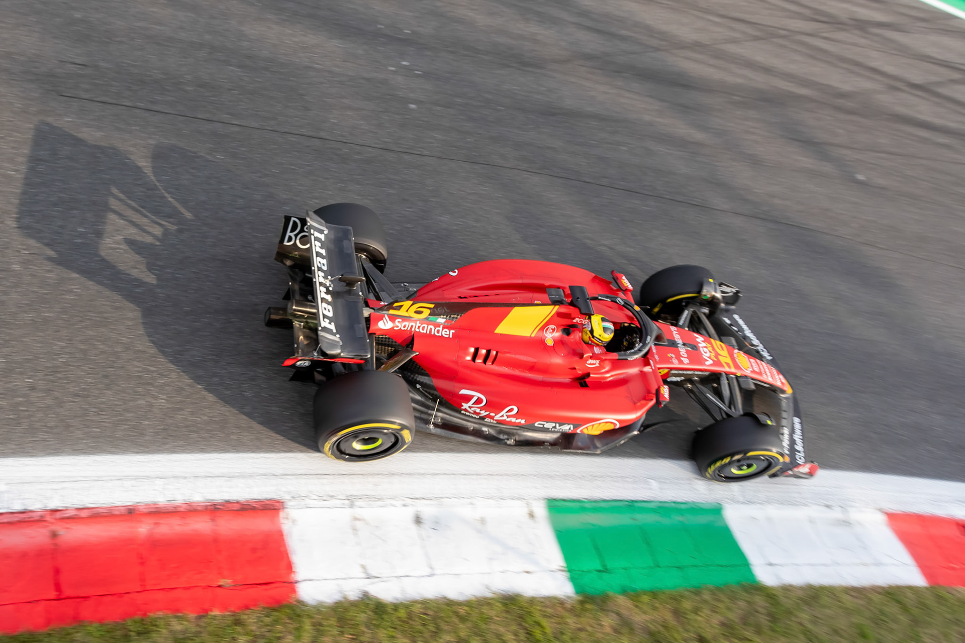 Charles Leclerc (MCO) Scuderia Ferrari;Formel 1 GP Italien / Monza. Freitag, 01.09.2023