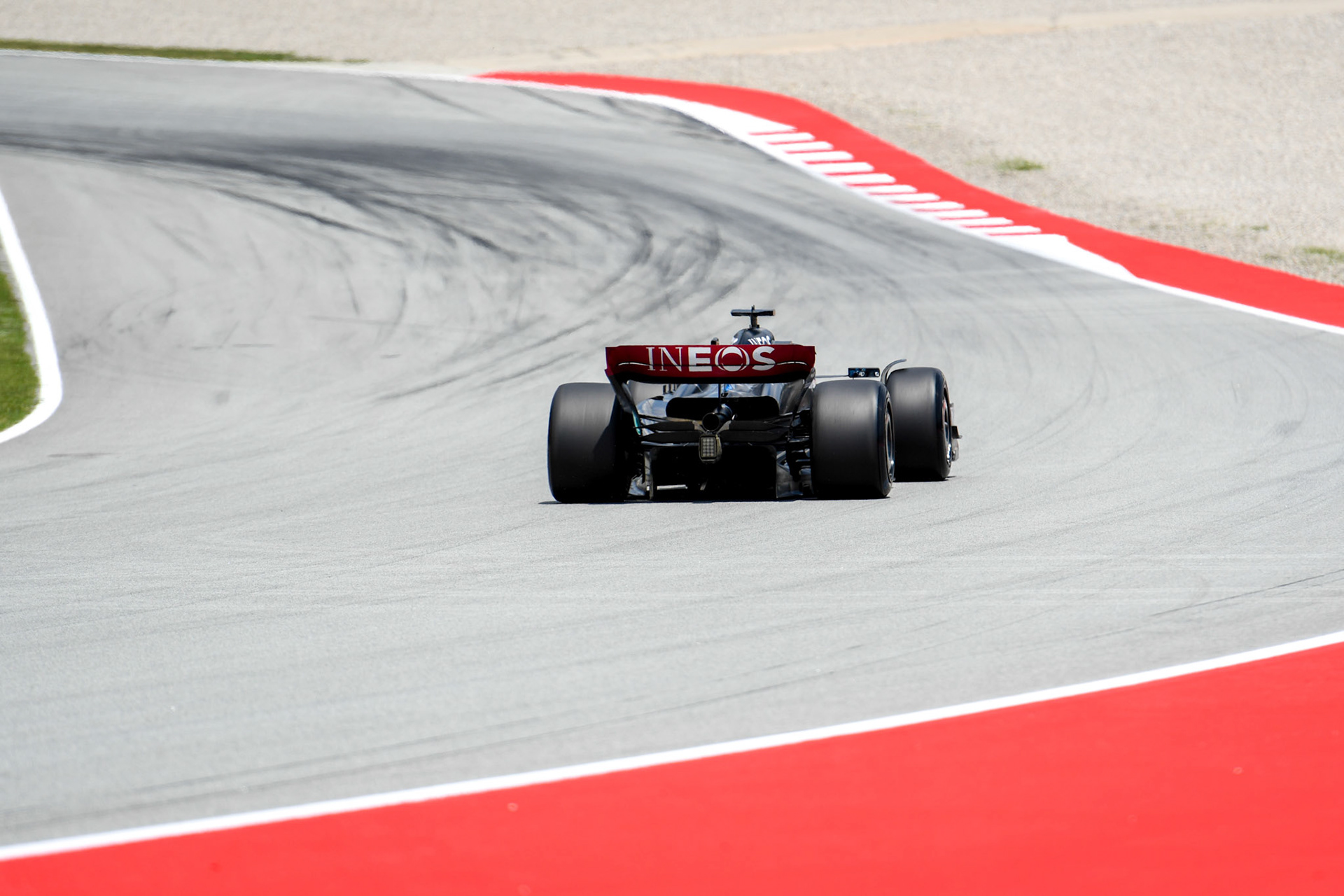 George Russell (GBR) Mercedes AMG F1 Team; Formel 1 GP Barcelona. Freitag 02.06.2023