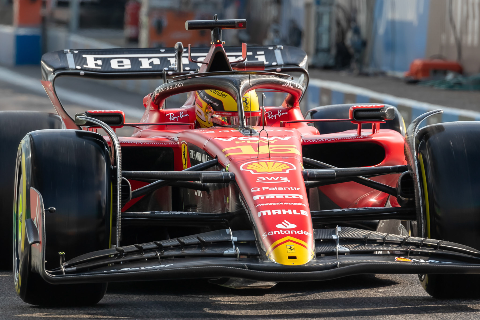 Charles Leclerc (MCO) Scuderia Ferrari;Formel 1 GP Italien / Monza. Samstag, 02.09.2023