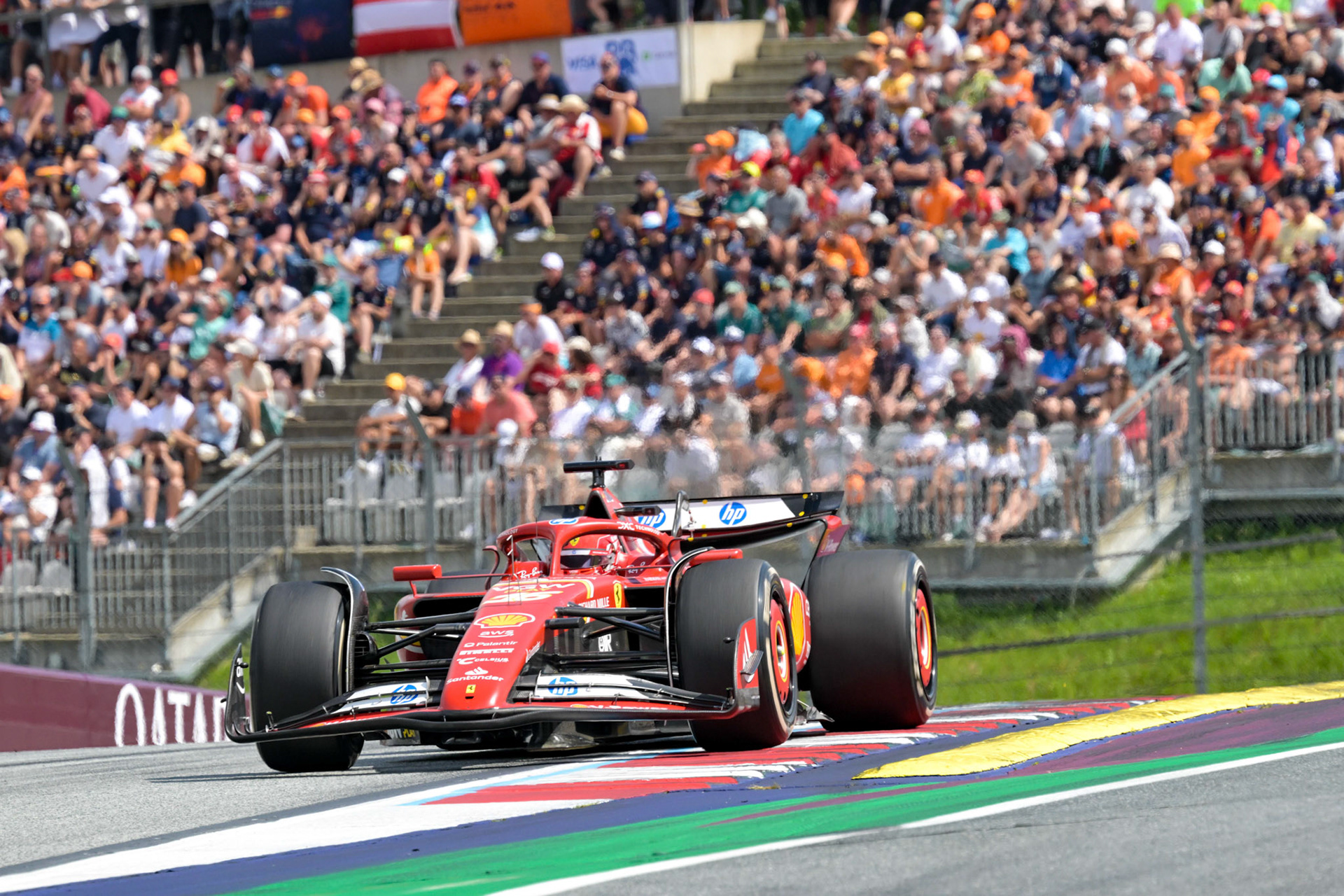 Charles Leclerc #16, Scuderia Ferrari;Formel 1 GP Austria / Österreich. Sonntag, 30.06.2024