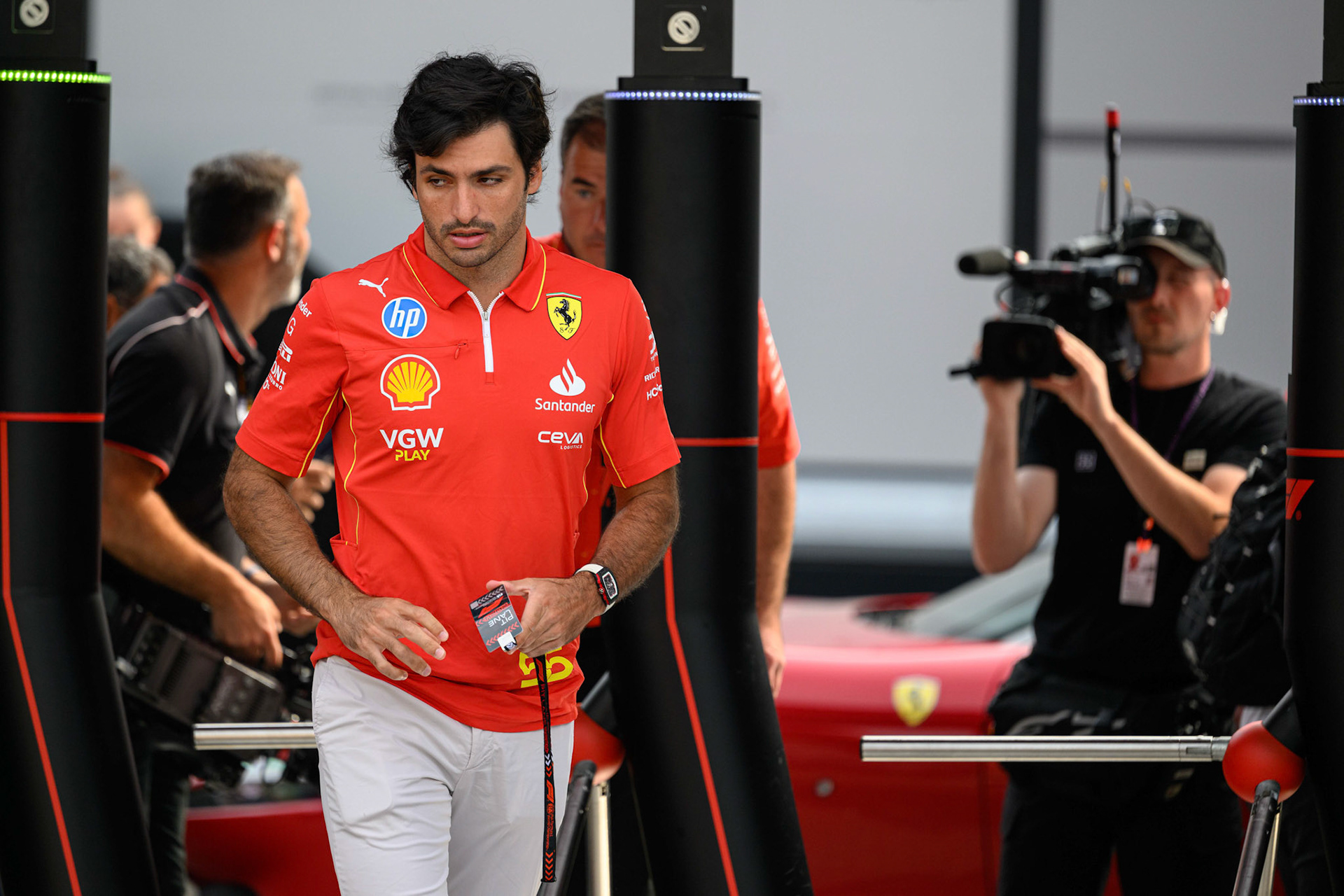 Carlos Sainz #55, Scuderia Ferrari; F1 GP Imola / Italien Sonntag, 19.05.2024