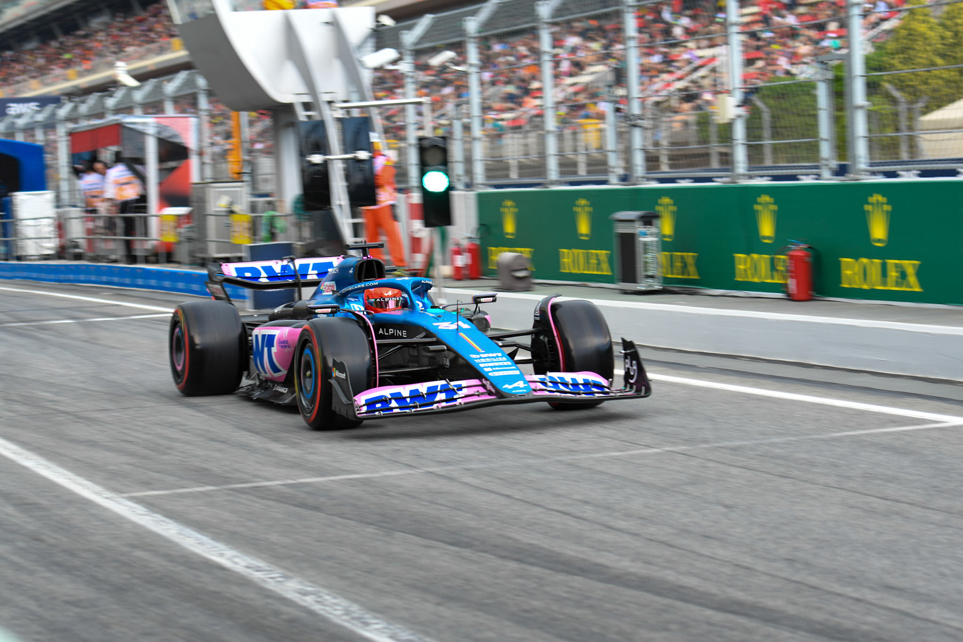 Esteban Ocon (FRA) Alpine F1 Team; Formel 1 GP Barcelona. Samstag 03.06.2023