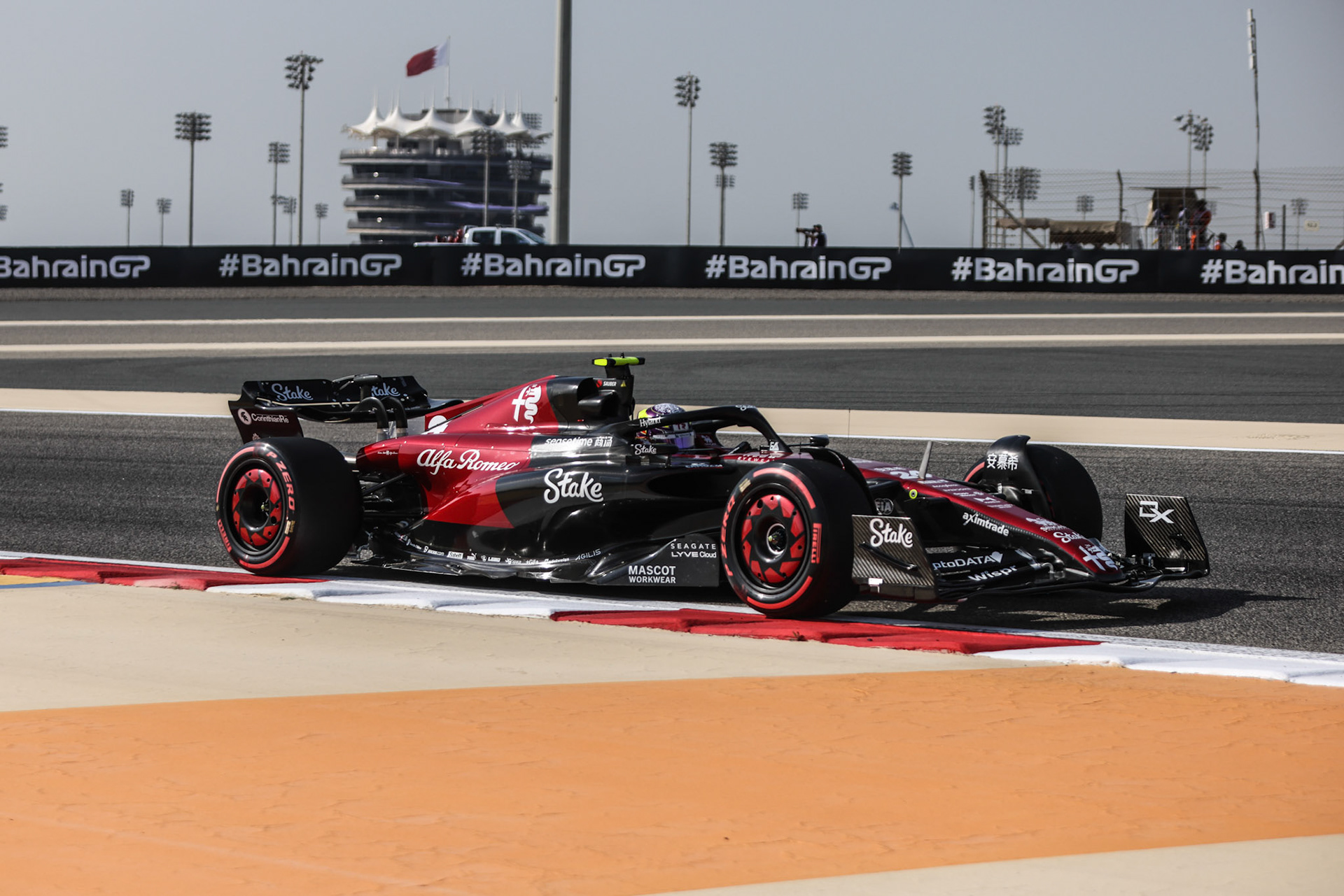 Guanyu Zhou (CHN) Alfa Romeo F1 Team; Formel 1 GP Bahrain. Samstag 04.03.2023