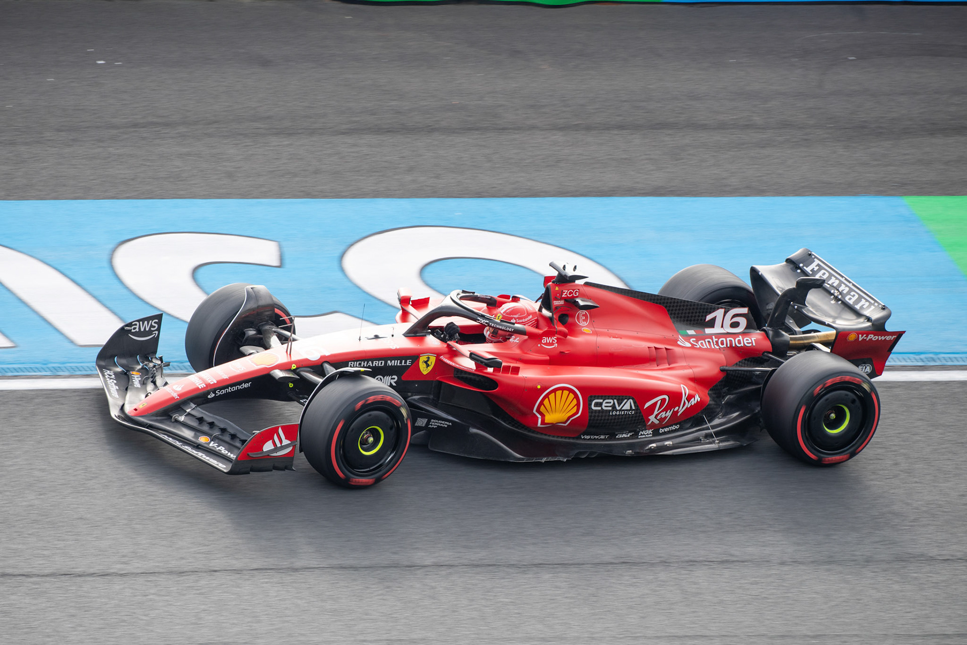 Charles Leclerc (MCO) Scuderia Ferrari;Formel 1 GP Holland / Zandvoort. Freitag, 25.08.2023