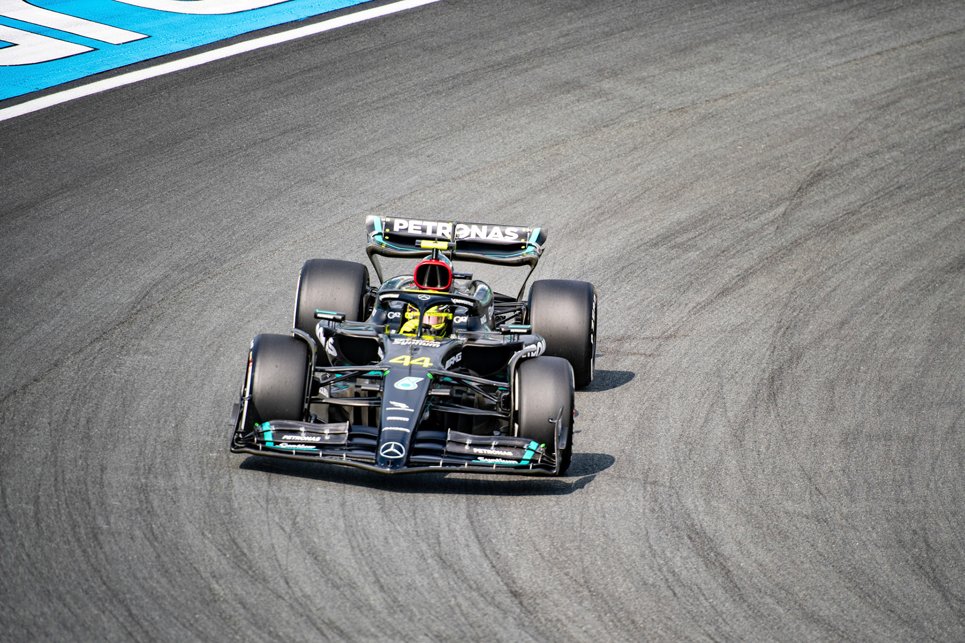 Lewis Hamilton (GBR) Mercedes AMG F1 Team; Formel 1 GP Holland / Zandvoort. Freitag, 25.08.2023
