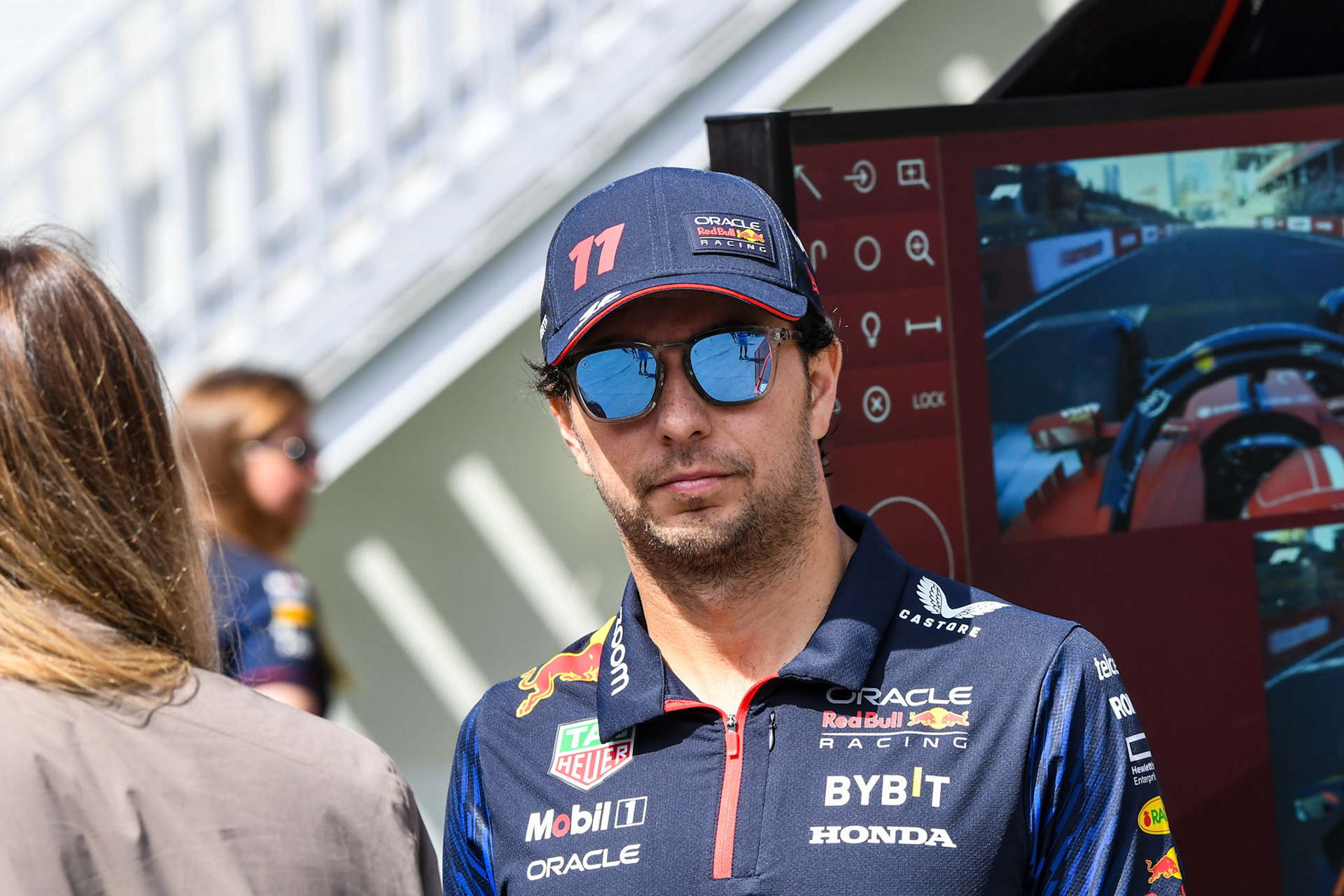 Sergio Perez (MEX) Red Bull Racing; Formel 1 GP Baku Azerbaijan. Samstag 29.04.2023