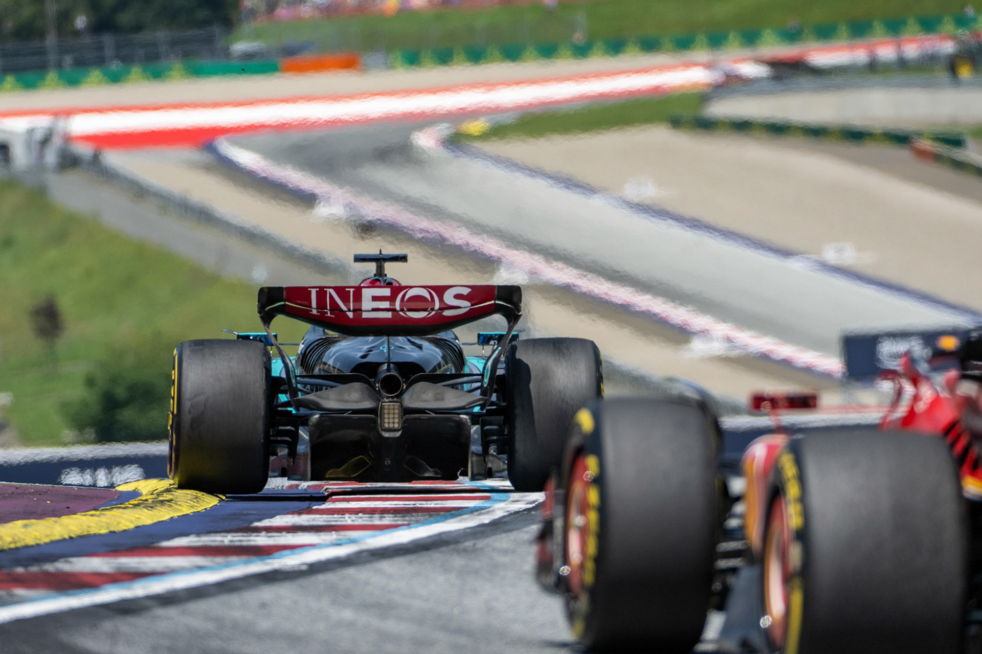 George Russell #63, Mercedes-AMG Petronas F1 Team;Formel 1 GP Austria / Österreich. Samstag, 29.06.2024