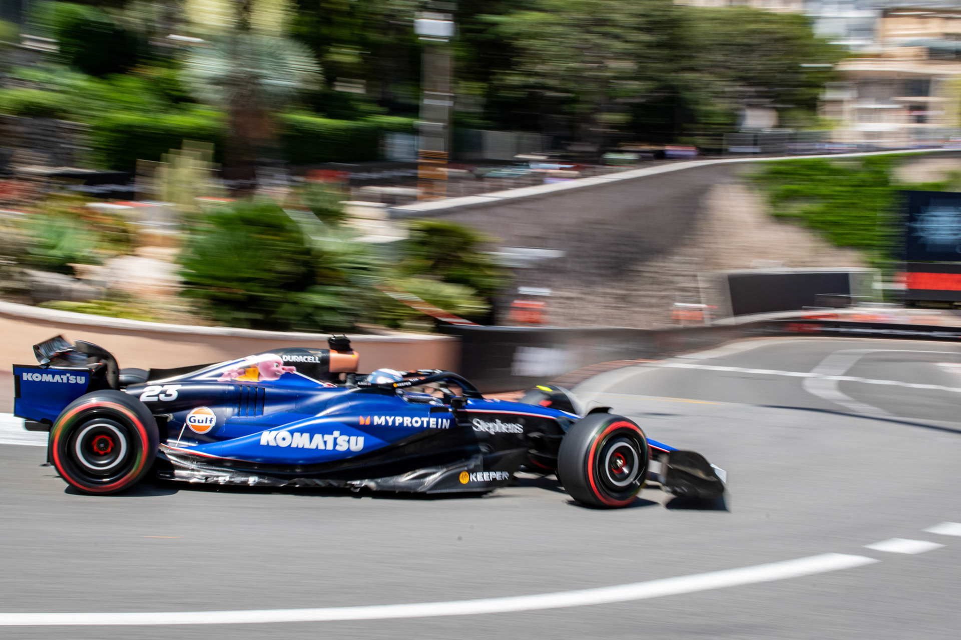 Alexander Albon #23, Williams Racing; Formel1 GP Monaco Samstag, 25.05.2024
