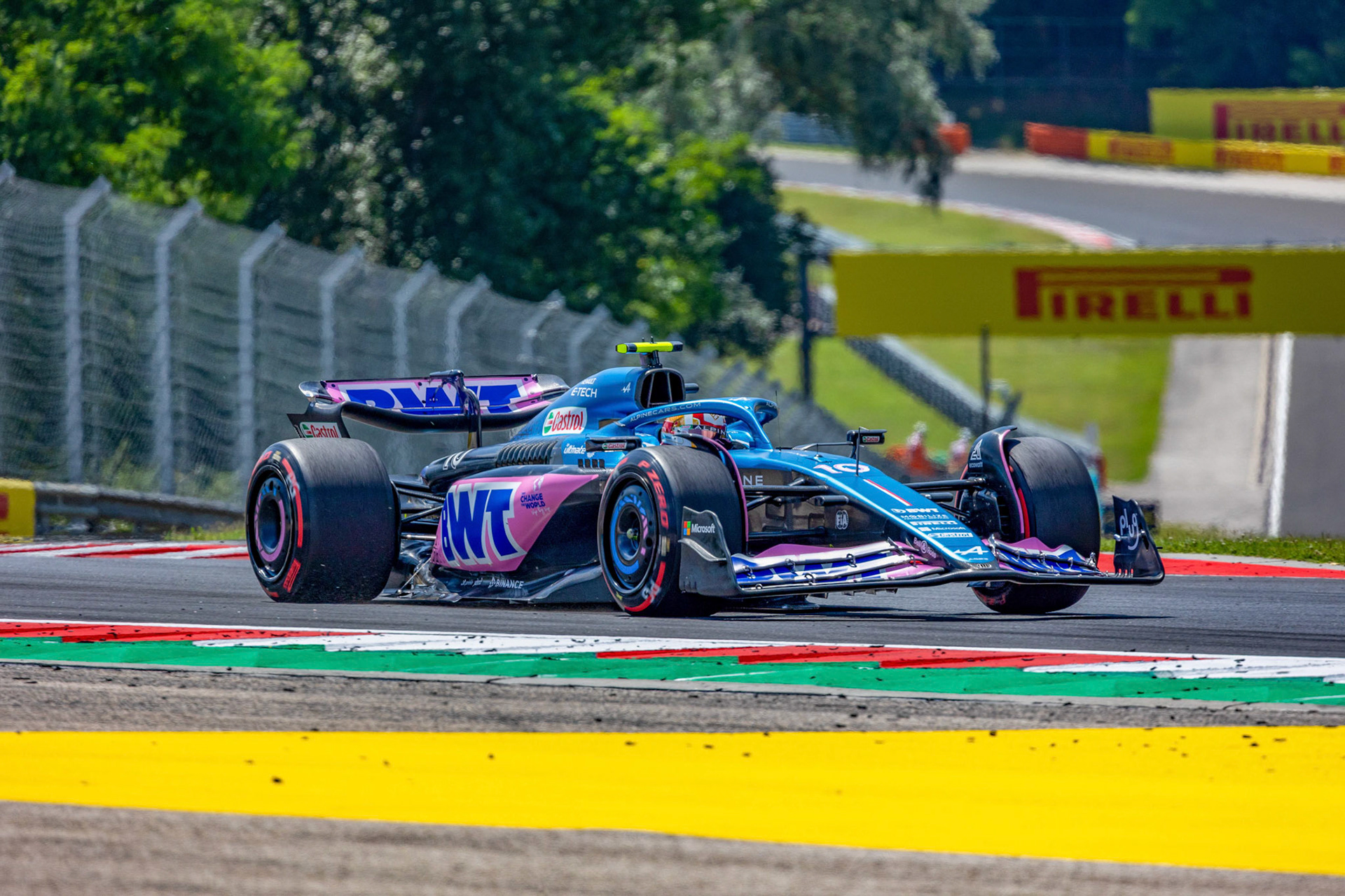 Pierre Gasly (FRA) Alpine F1 Team; Formel 1 GP Budapest / Ungarn. Samstag, 22.07.2023