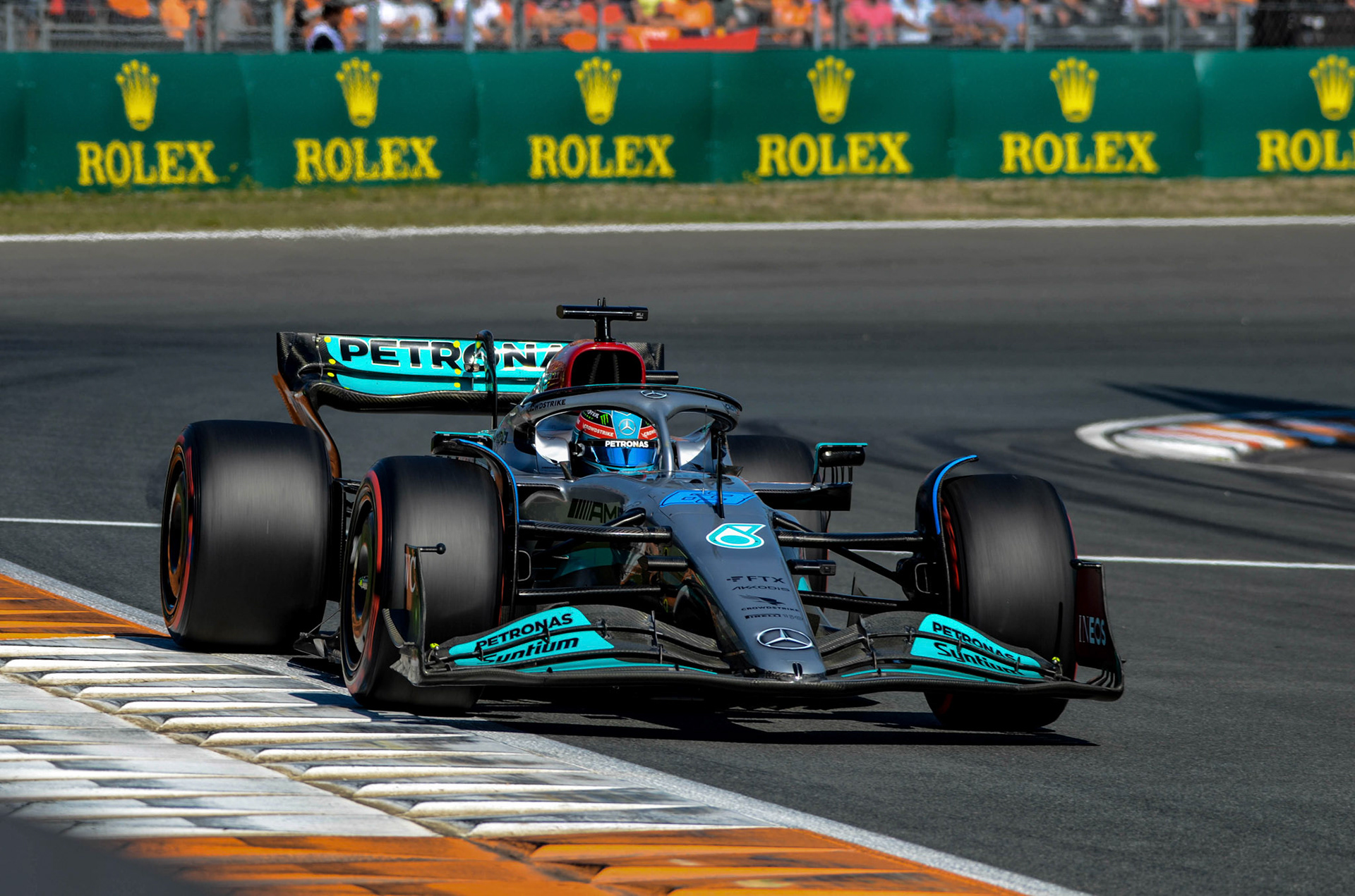 George Russell (GBR) Merceds AMG Petronas F1 Team; Formel 1 GP Holland Zandvoort, Samstag, 03.09.2022