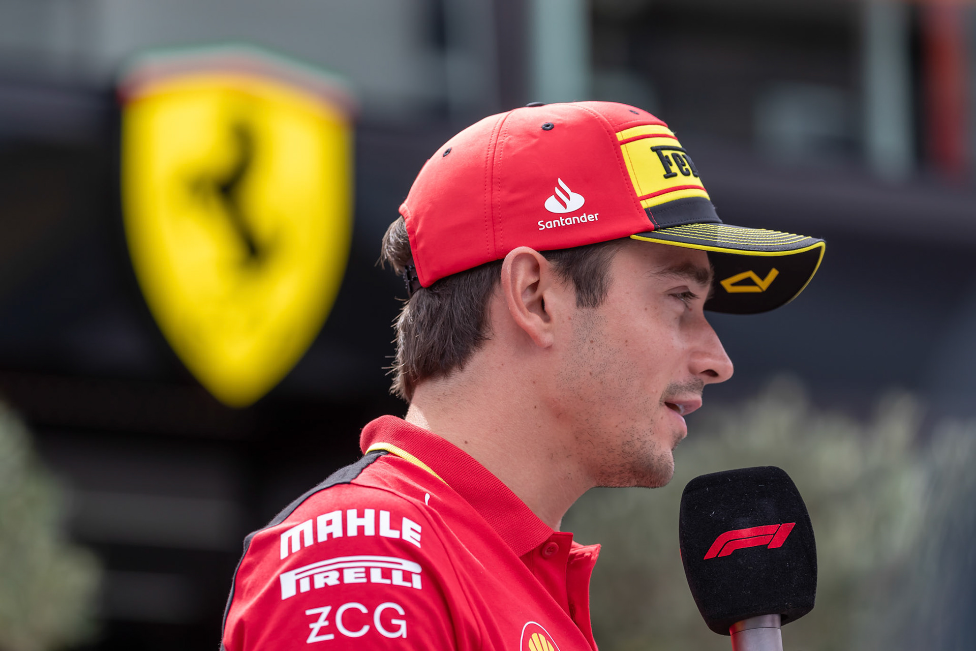 Charles Leclerc (MCO) Scuderia Ferrari;Formel 1 GP Italien / Monza. Donnerstag, 31.08.2023
