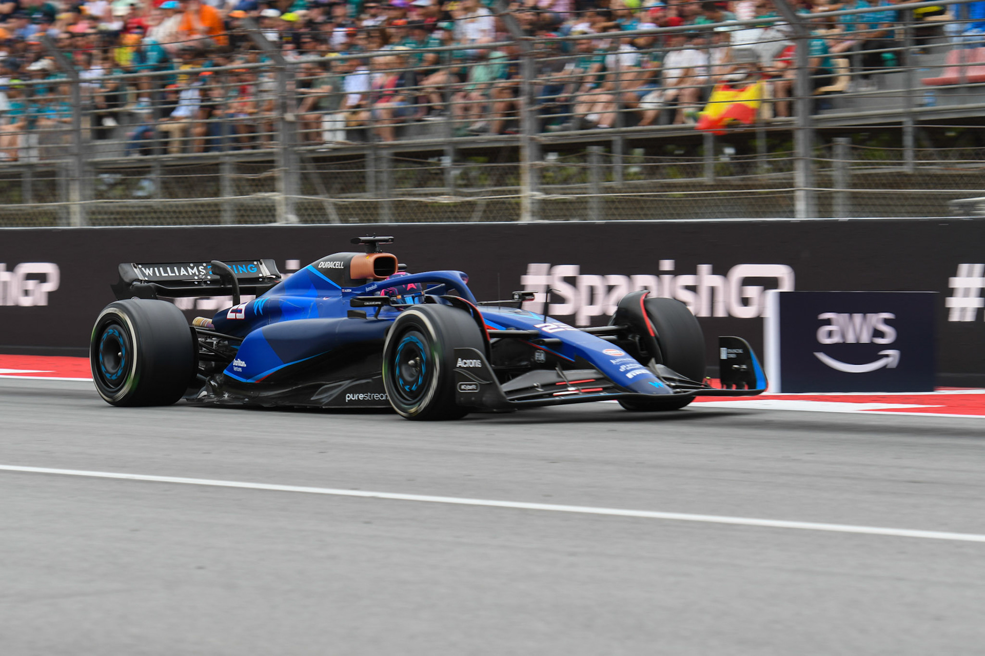 Alexander Albon (THA) Williams Racing;Formel 1 GP Barcelona. Sonntag 04.06.2023