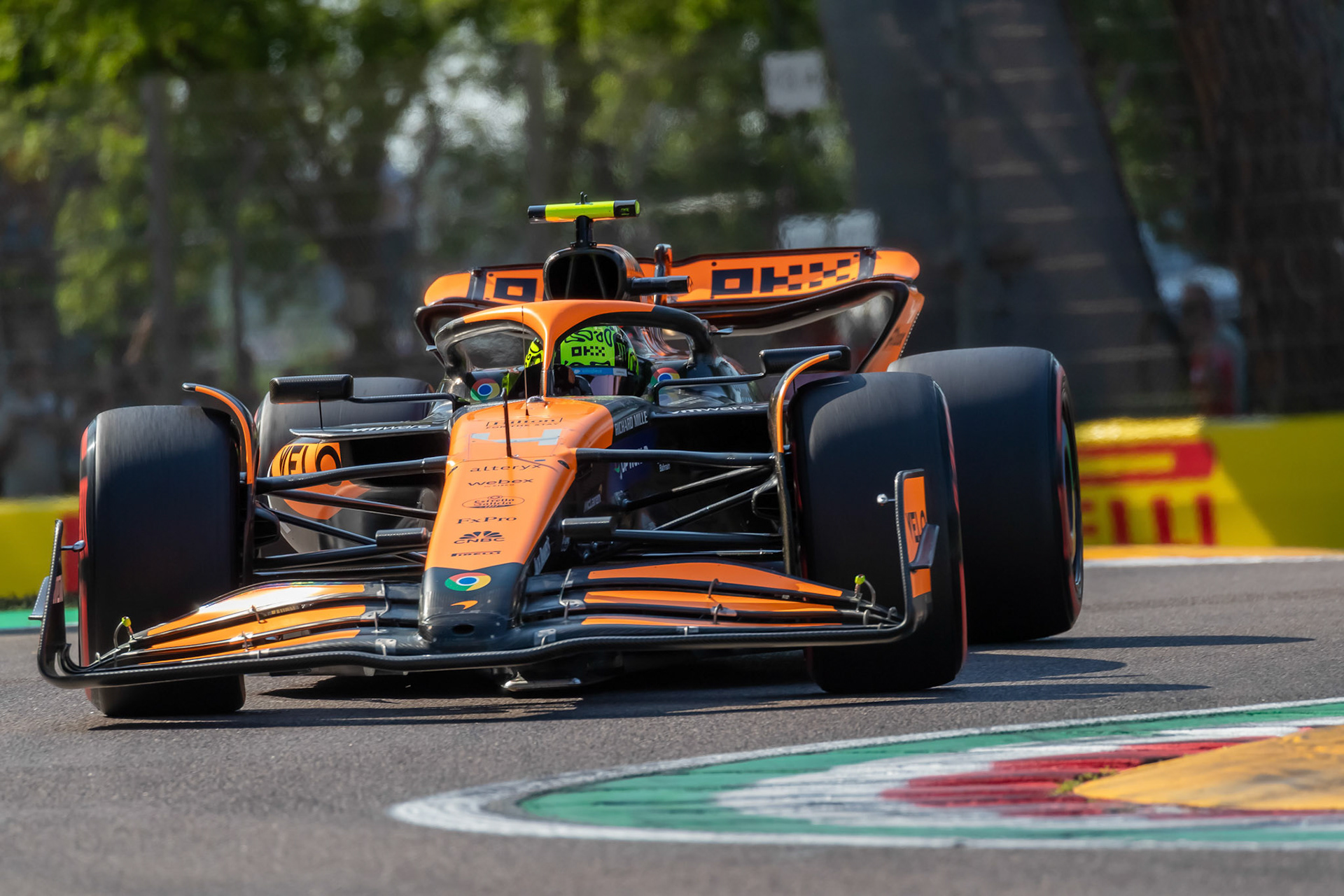 Lando Norris #4, McLaren Formula 1 Team; F1 GP Imola / Italien Samstag, 18.05.2024