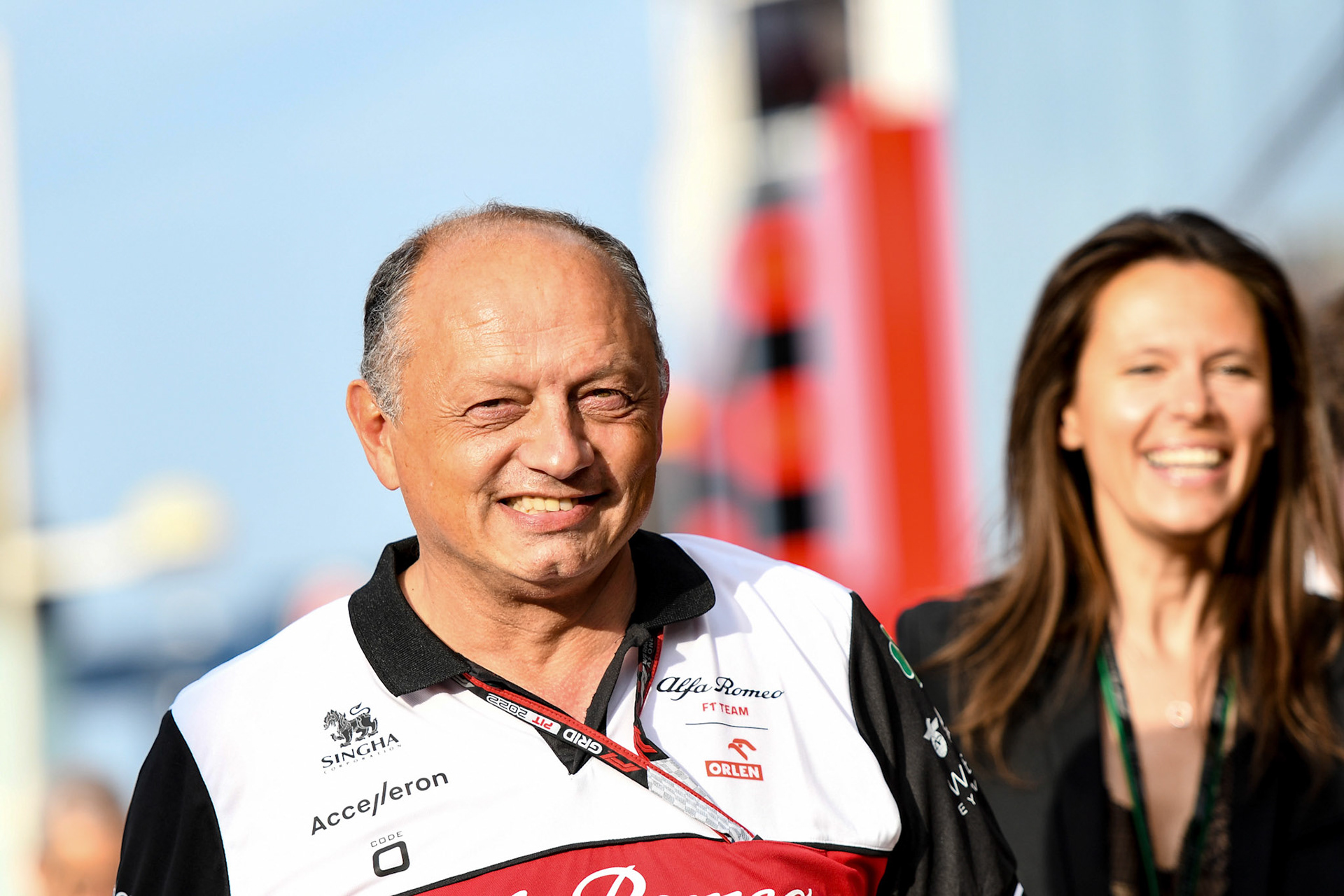 Frederic Vasseur Alfa Romeo Racing; Formel 1 Monaco am 26.05.2022
