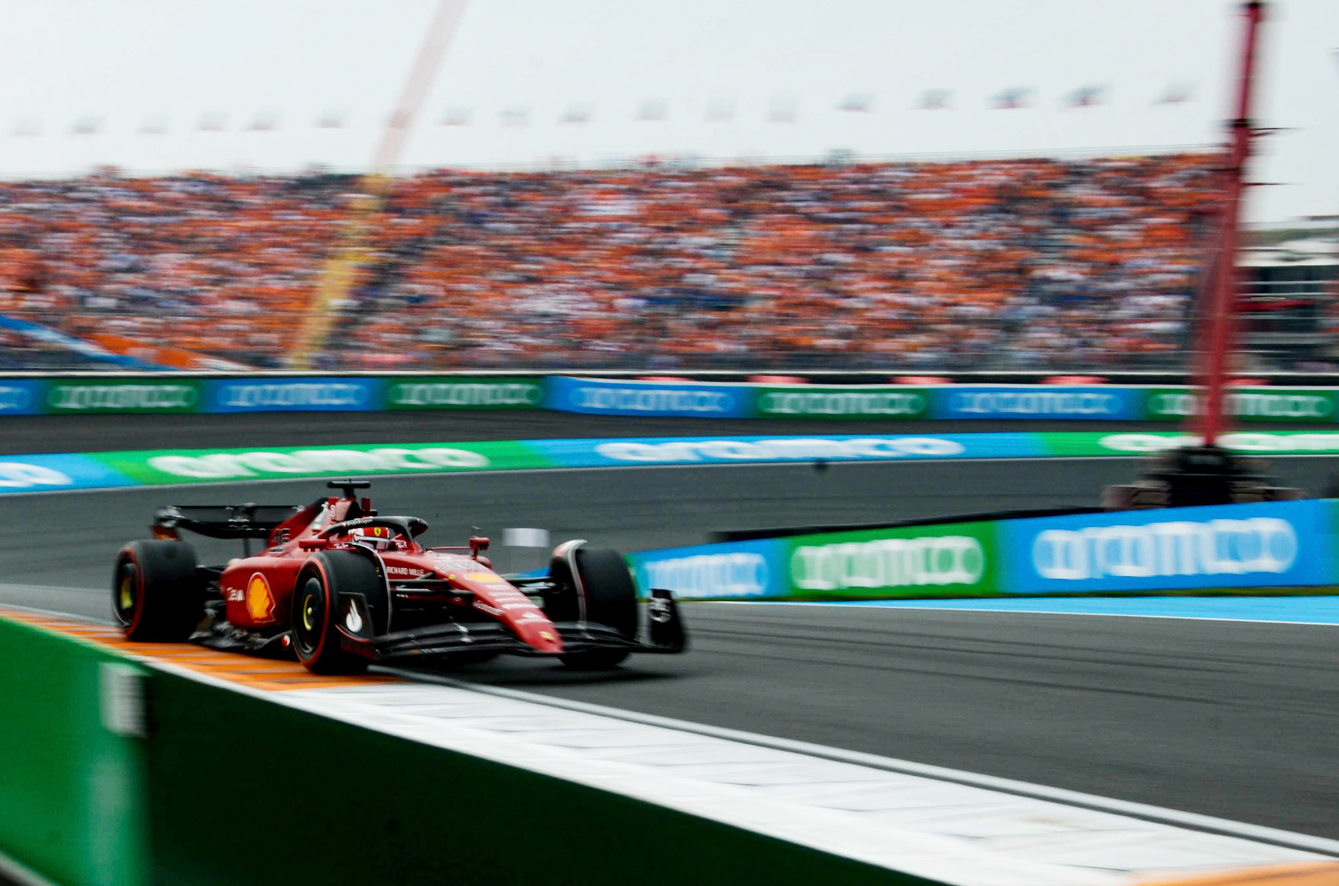 Charles Leclerc (MCO) Scuderia Ferrari; Formel 1 GP Holland Zandvoort, Sonntag, 04.09.2022