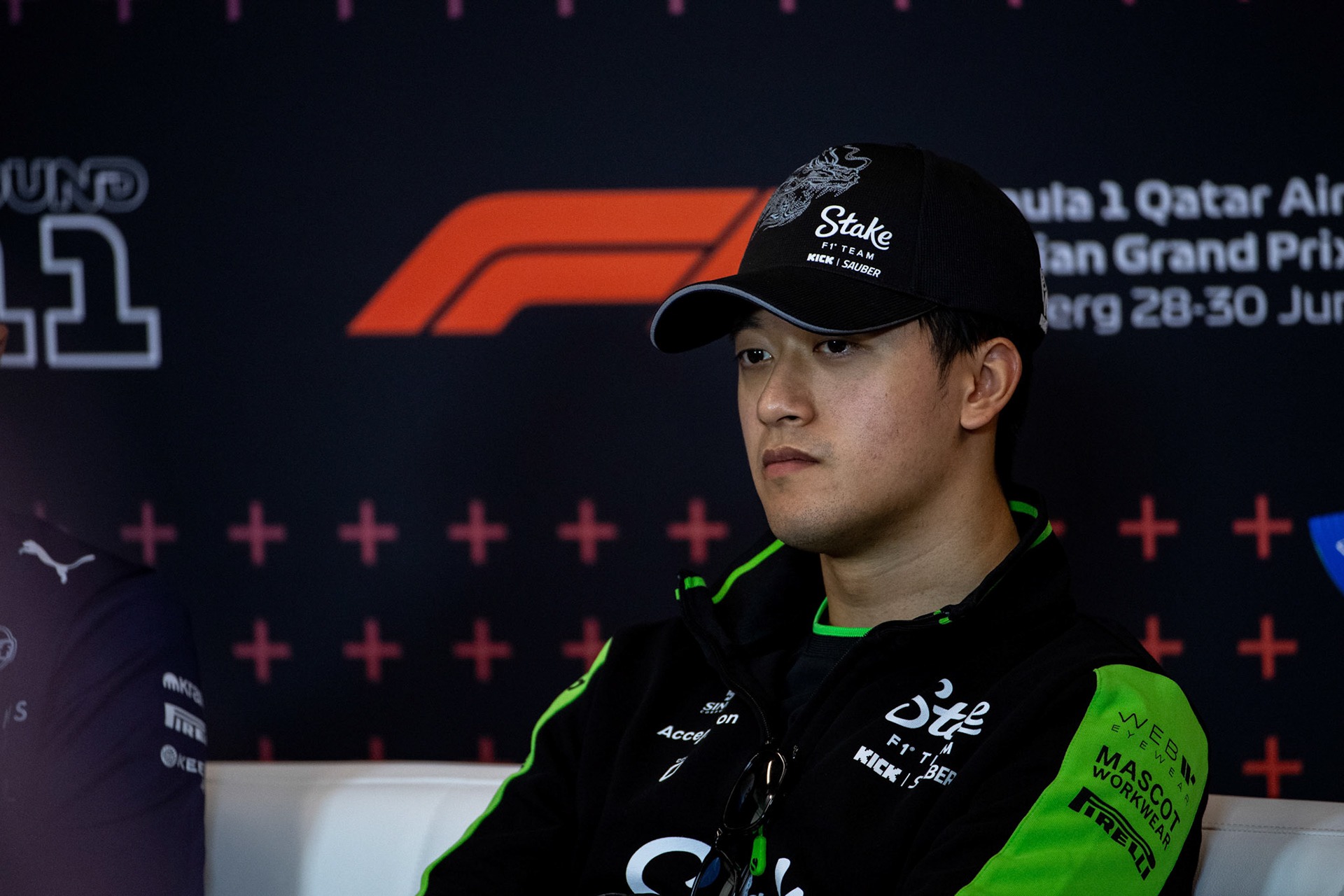 Guanyu Zhou #24, Stake F1 Team Kick Sauber;Formel 1 GP Austria / Österreich. Donnerstag, 27.06.2024