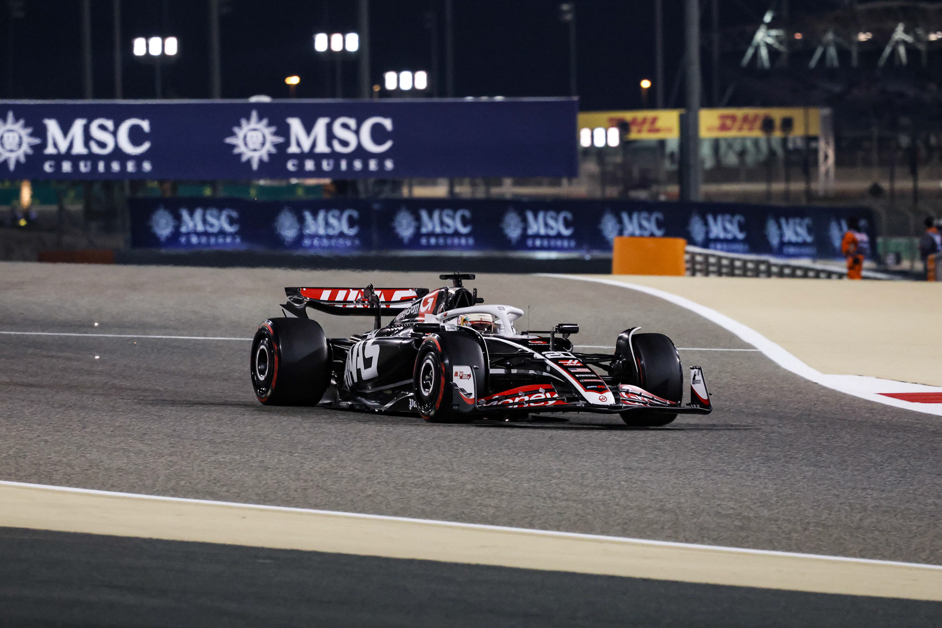 Kevin Magnussen #20, MoneyGram Haas F1 Team; Formel 1 GP Bahrain. Samstag 02.03.2024