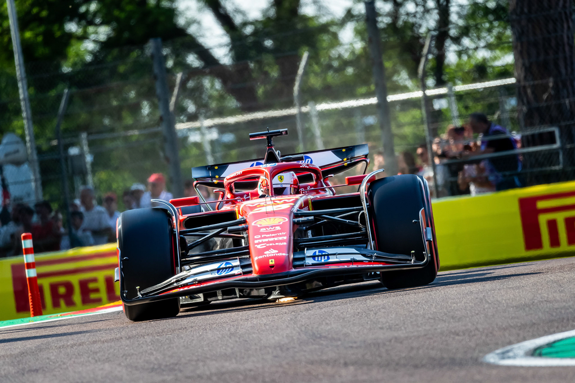 Charles Leclerc #16, Scuderia Ferrari; F1 GP Imola / Italien Samstag, 18.05.2024