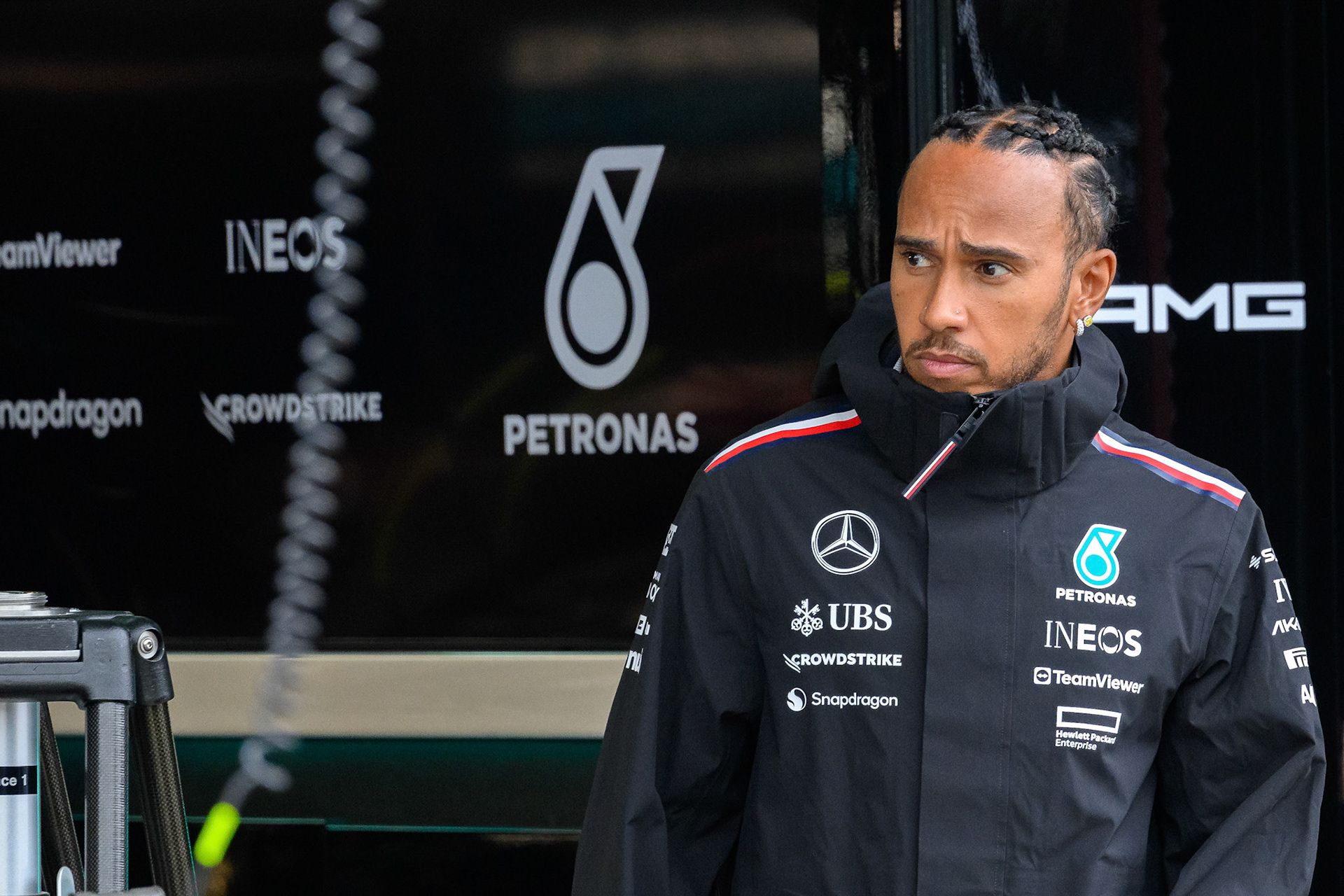 Lewis Hamilton #44, Mercedes-AMG Petronas F1 Team; F1 GP Imola / Italien Donnerstag, 16.05.2024