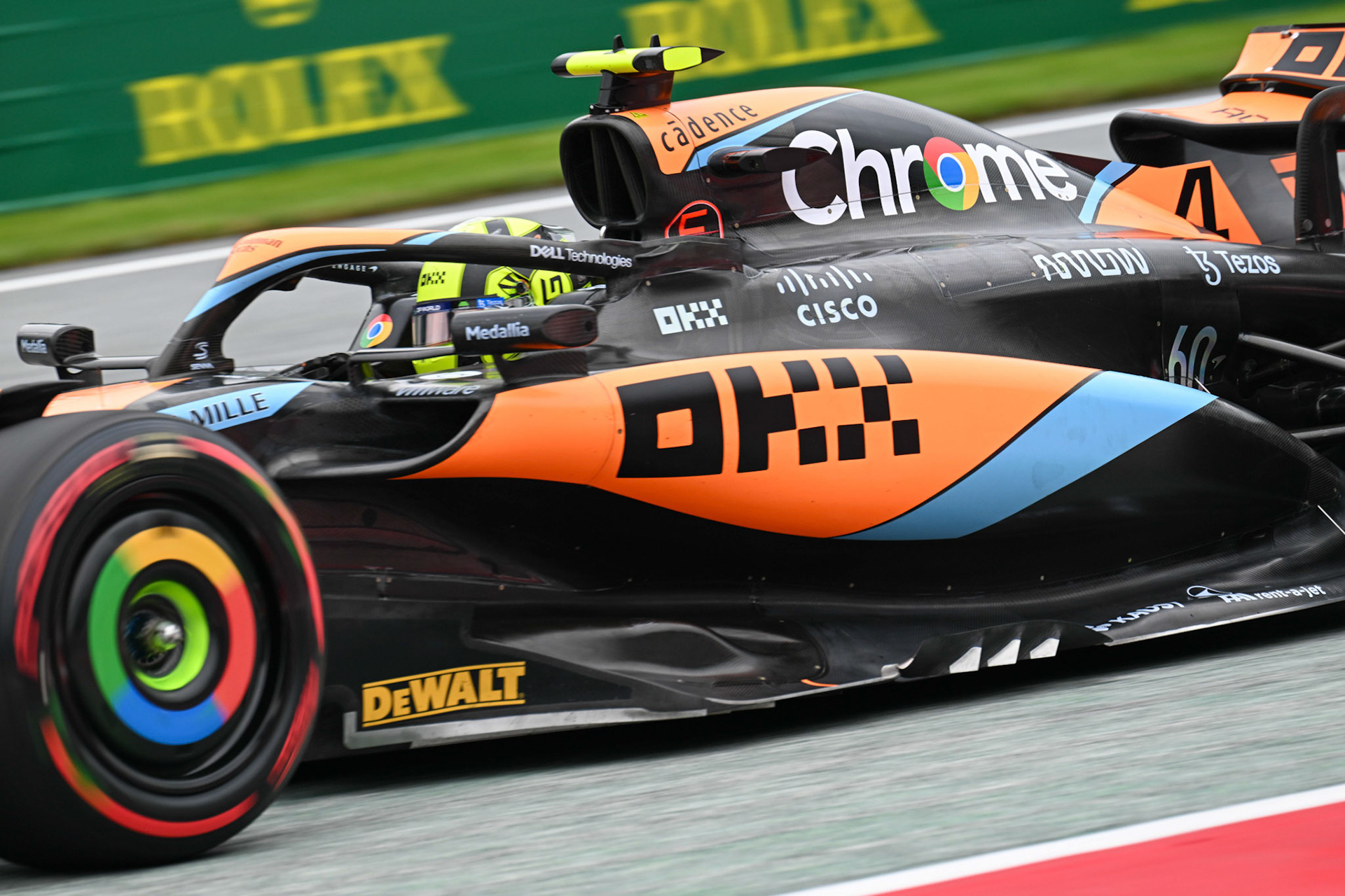 Lando Norris (GBR) McLaren F1 Team; Formel 1 GP Austria / Österreich. Samstag, 01.07.2023
